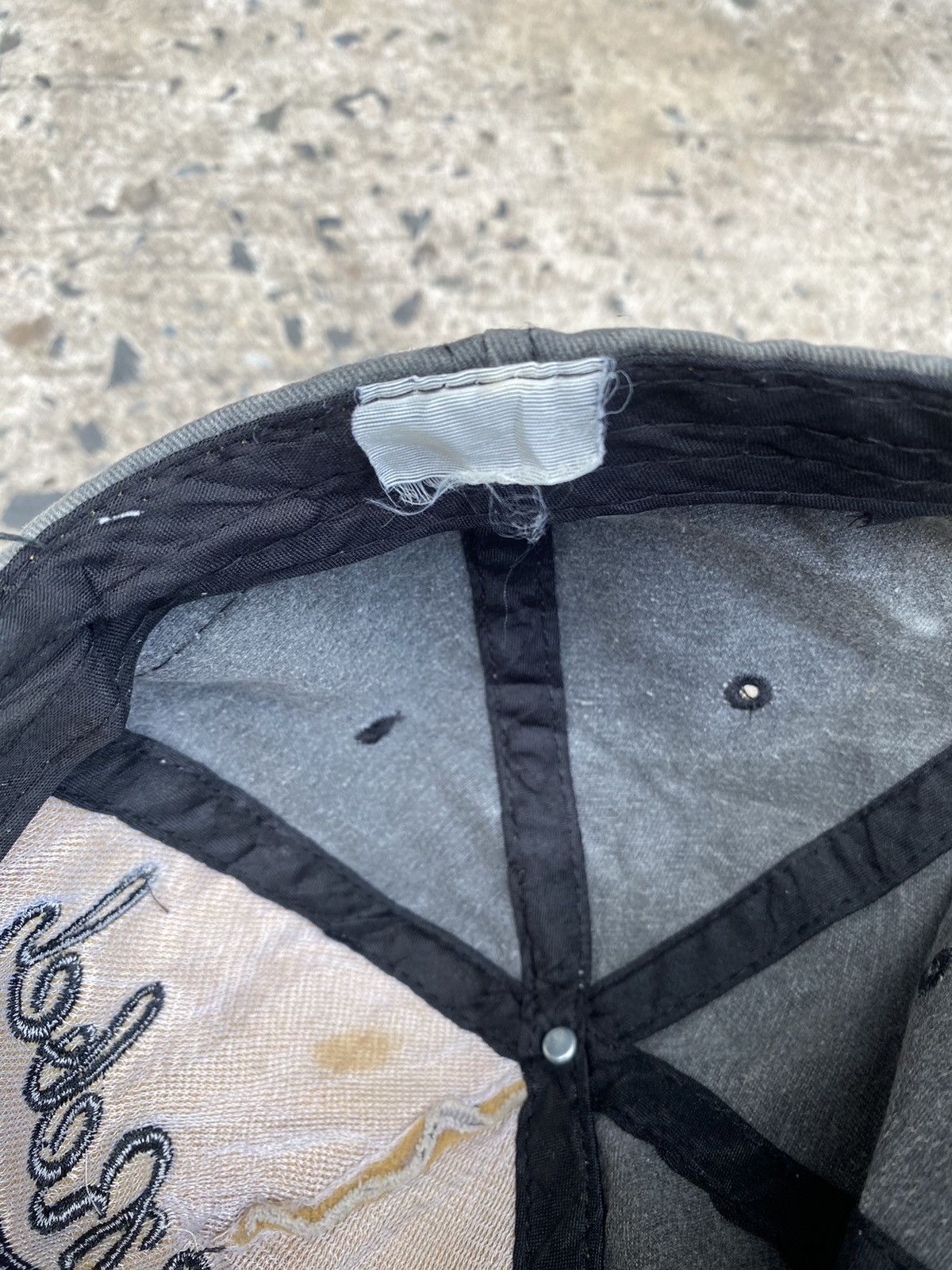 Japanese Brand × Vintage Vintage Black Rebel Indian Dakota Distressed Hats Size ONE SIZE - 9 Thumbnail