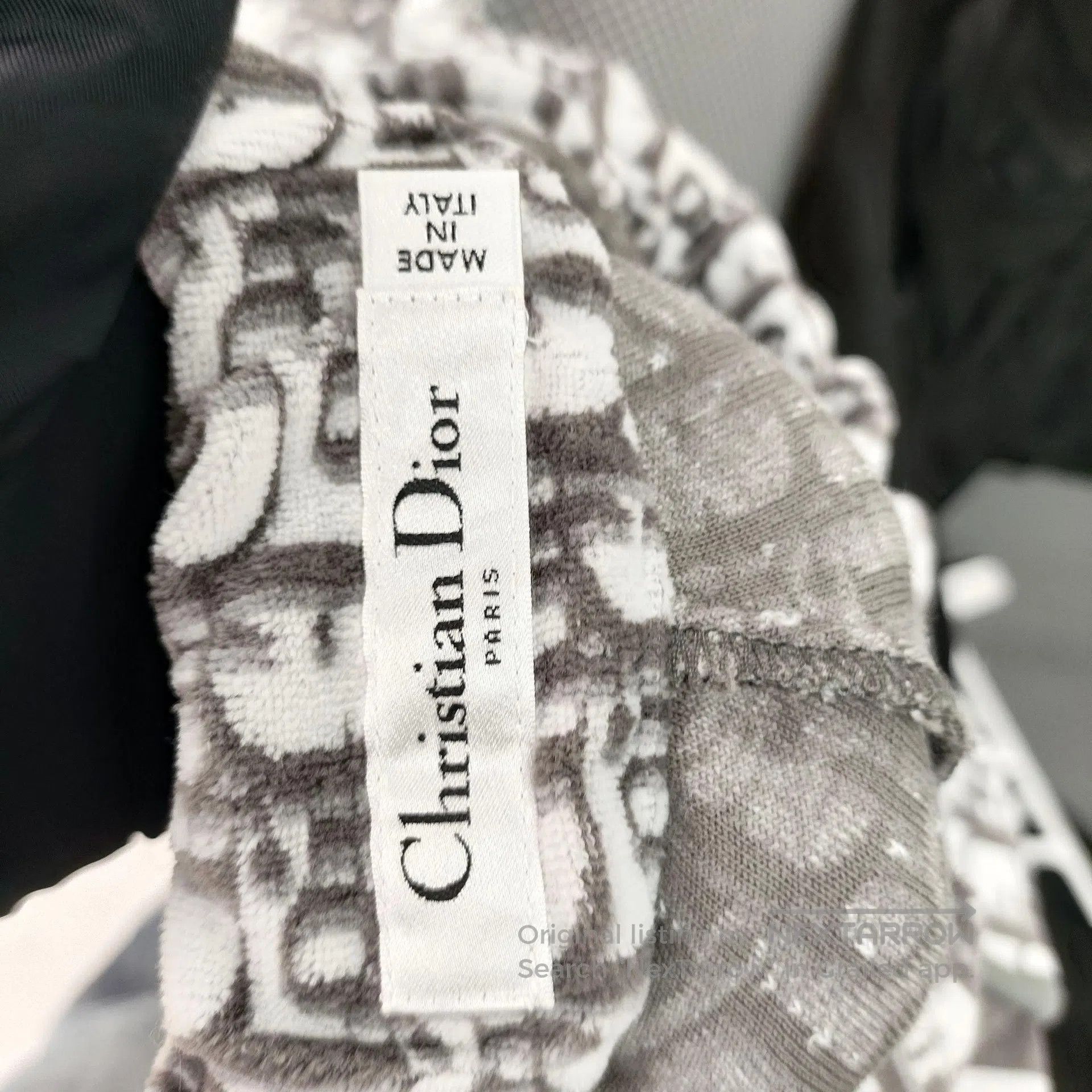 Dior Dior Grey Camo Print Hooded Short Sleeve Sweatshirt| Size US XS / EU 42 / 0 - 8 Thumbnail
