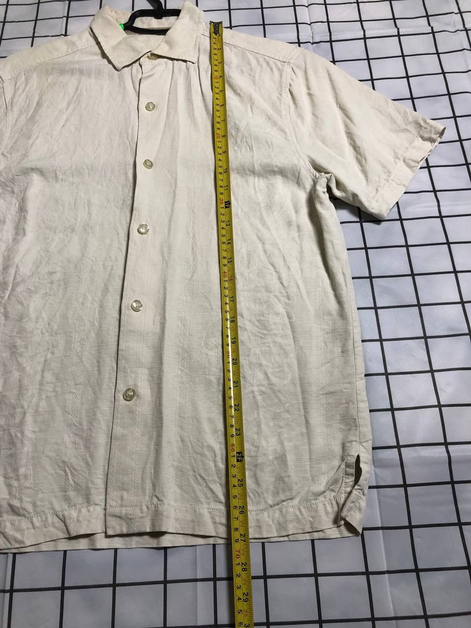 Tommy Bahama Tommy Bahama Tencel Plaid Shirt Button Down Short Sleeve Size US S / EU 44-46 / 1 - 3 Thumbnail