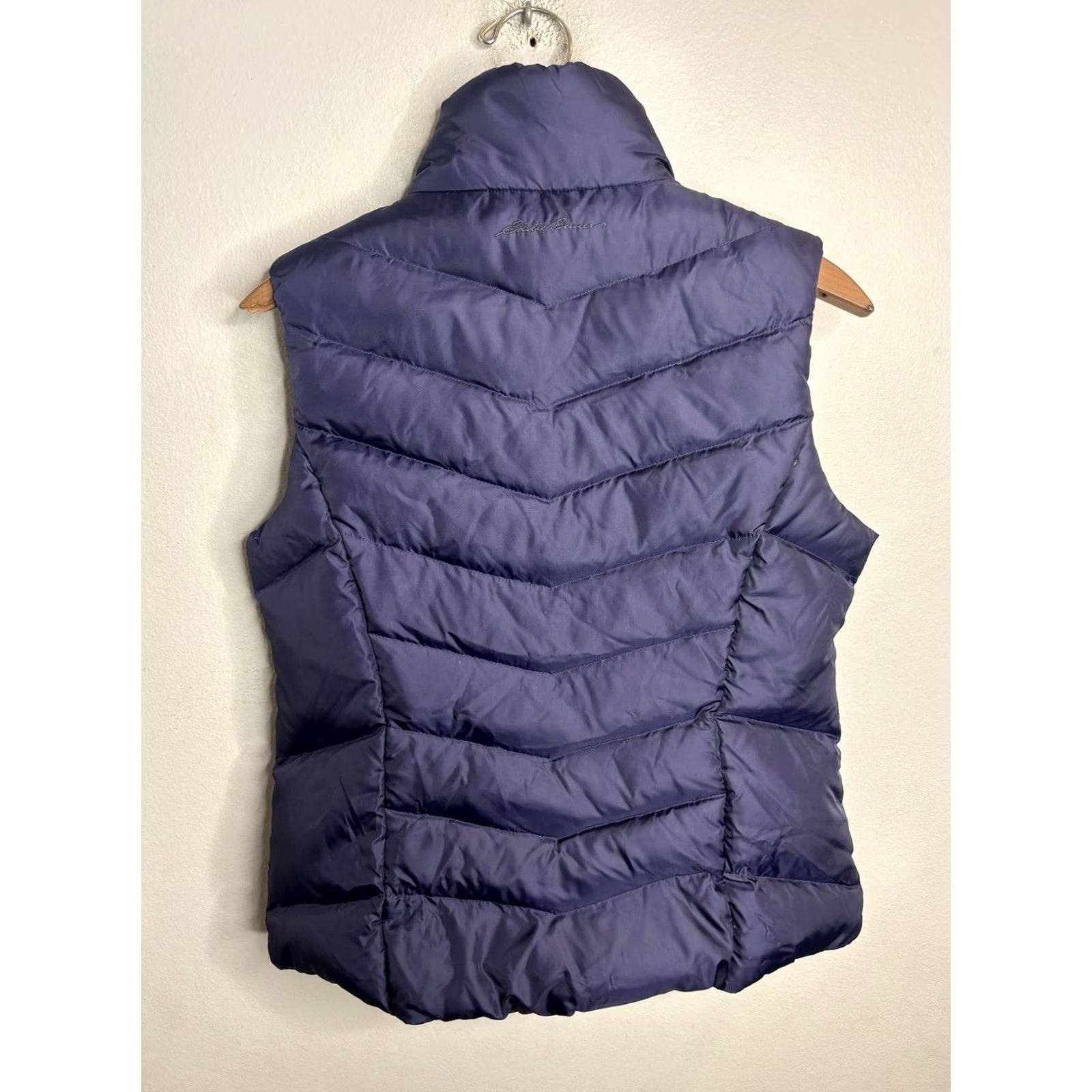 Eddie Bauer VINTAGE Eddie Bauer Vest Womens Small Blue EB550 Down Puffer Quilted Winter Outdoors Size S / US 4 / IT 40 - 6 Thumbnail