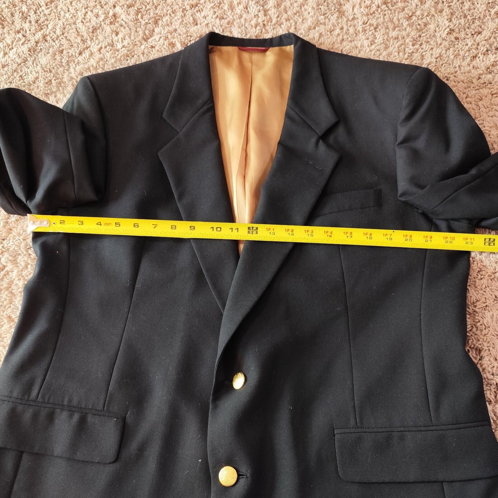 Hart Schaffner Marx Vtg Hart Schaffner Marx Since 1887 men’s XL virgin wool Size 44R - 7 Thumbnail