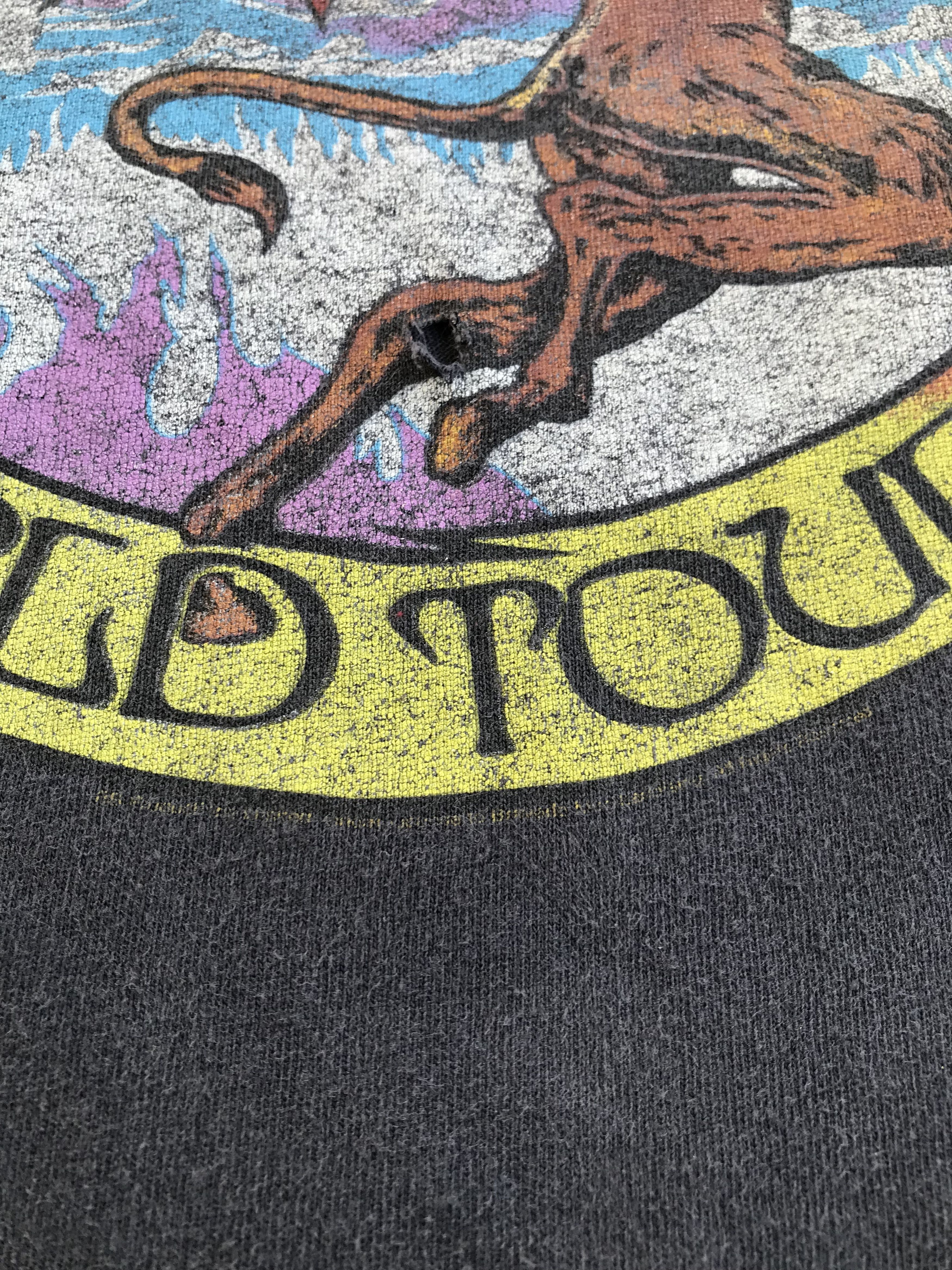 Black Sabbath Y2K Trashed Faded Black Sabbath Ozzy World Tour Tee Size US L / EU 52-54 / 3 - 5 Thumbnail