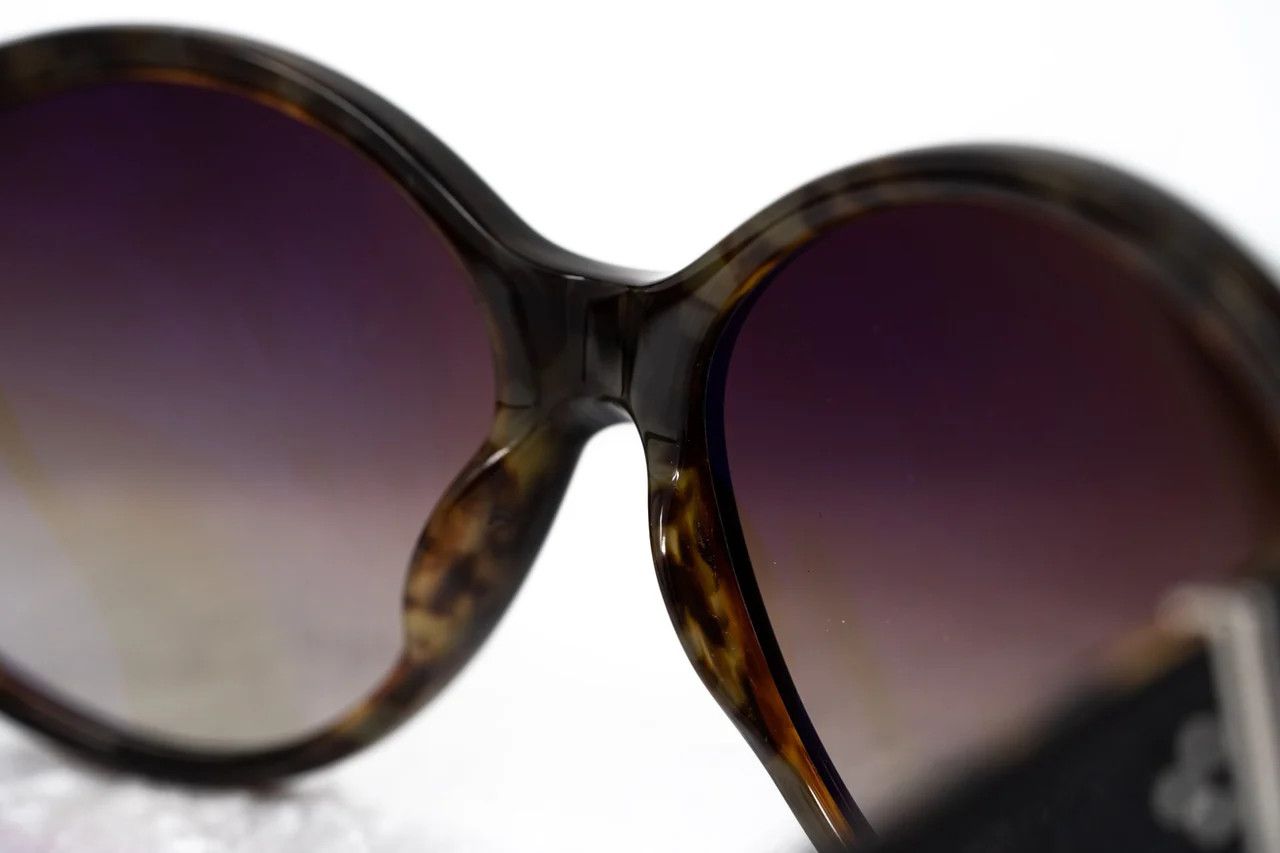 Ann Demeulemeester Ann Demeulemeester Sunglasses Oversized Black and Brown Size ONE SIZE - 11 Thumbnail