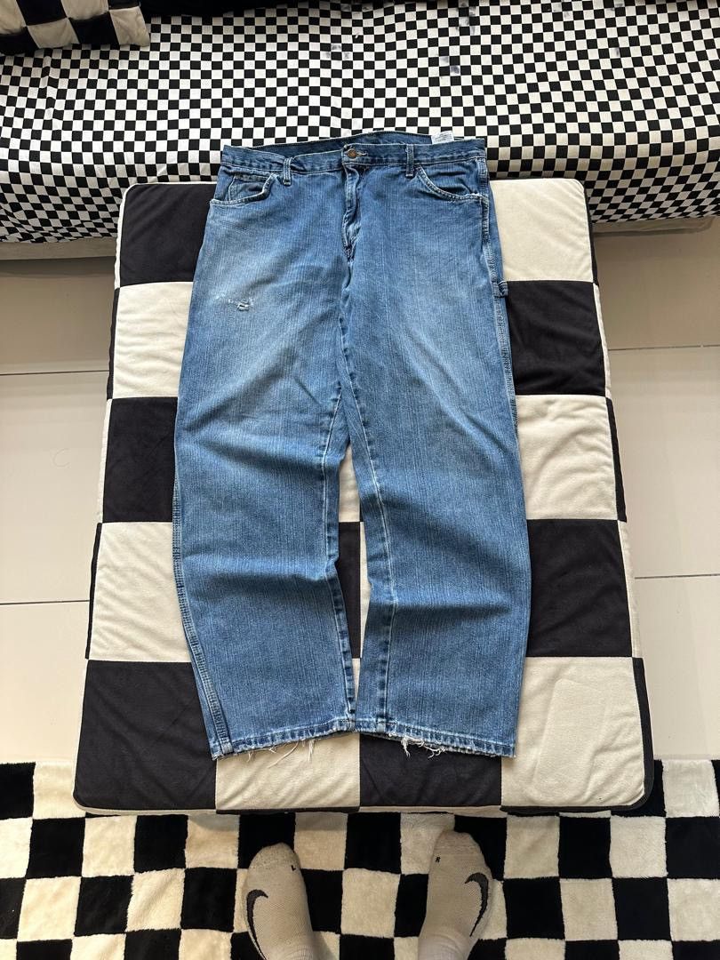 Dickies × Vintage DICKIES CARPENTER JEANS SIZE #37 Size US 37 - 2 Thumbnail