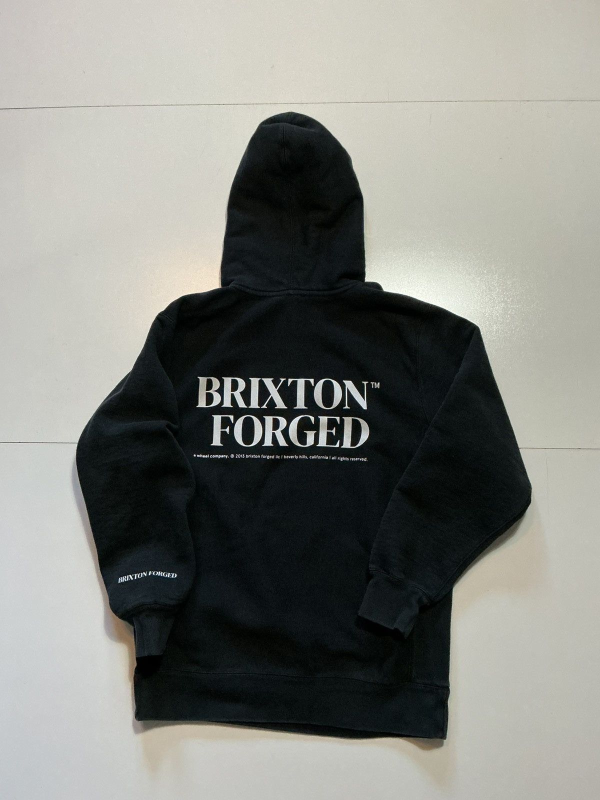 Other Brixton Forged Rights A Wheel Company Beverly Hills Hoodie Size US M / EU 48-50 / 2 - 1 Thumbnail