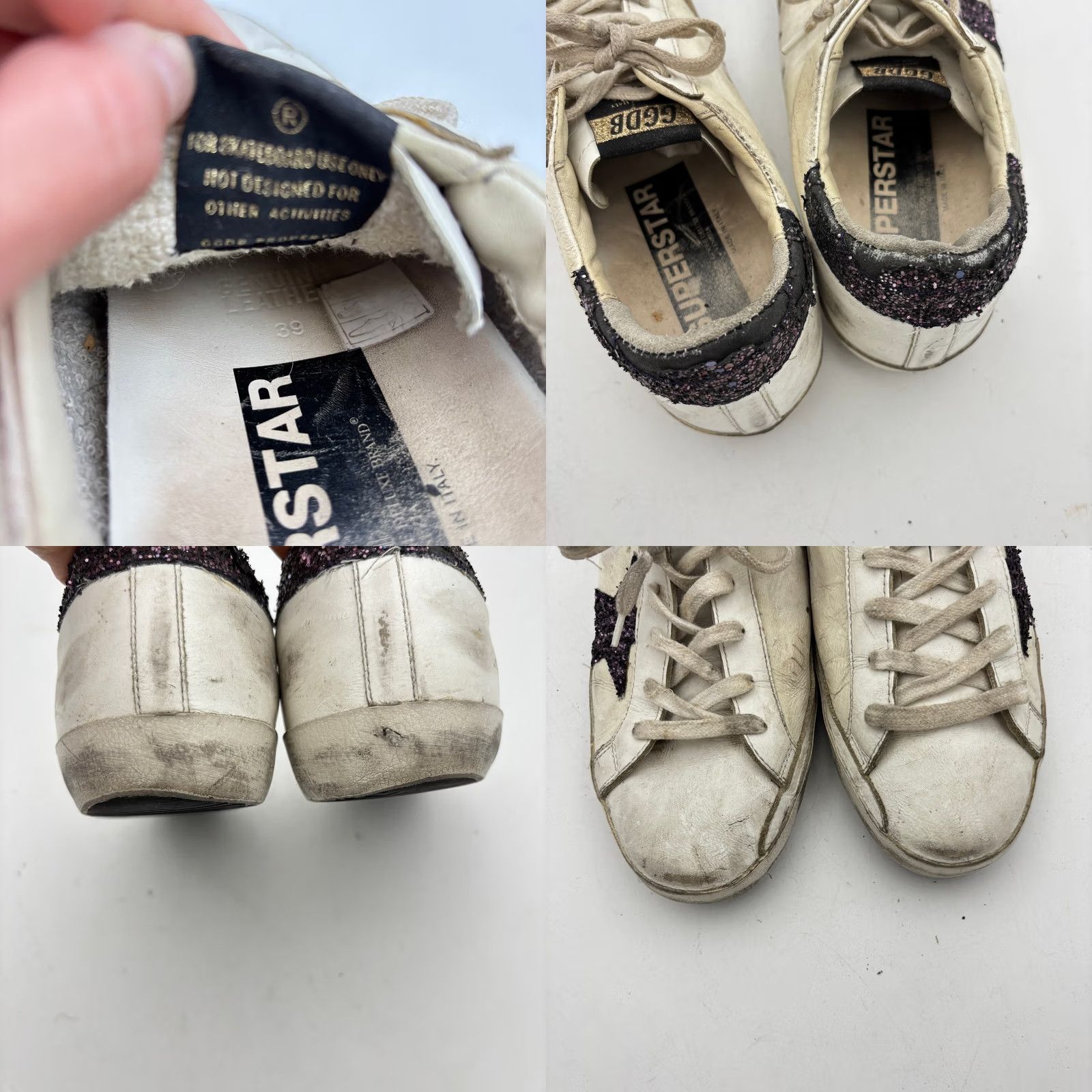 Golden Goose Golden Goose Superstar GGDB Star Low Top Sneakers 39 US 9 Women's Size M / US 6-8 / IT 42-44 - 9 Thumbnail