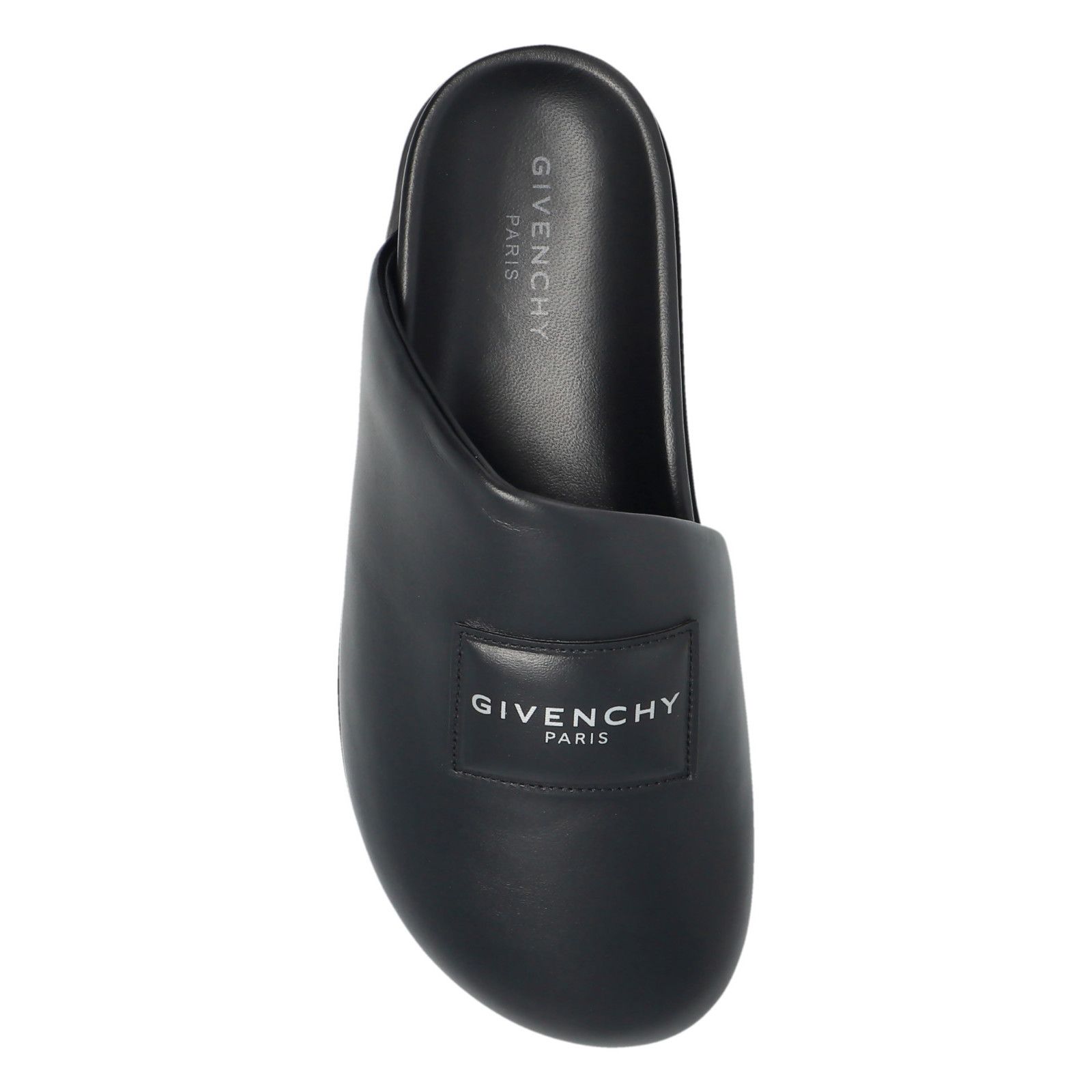 Givenchy GIVENCHY Black Leather Slides New & Authentic (Women's size: Size US 8 / IT 38 - 4 Thumbnail