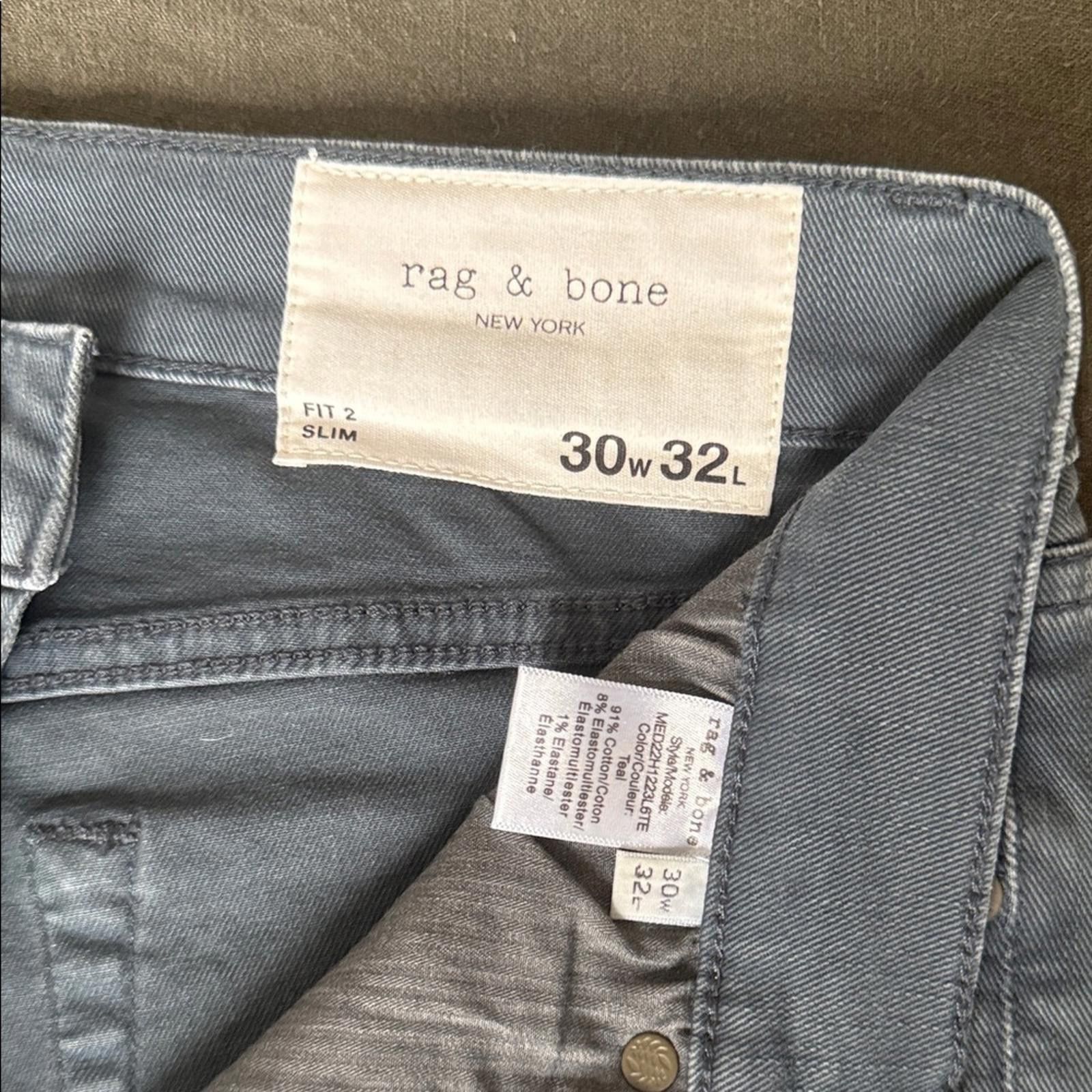 Rag & Bone Rag & Bone Blue Jeans. Fit 2. 30x32 Size US 30 / EU 46 - 2 Thumbnail