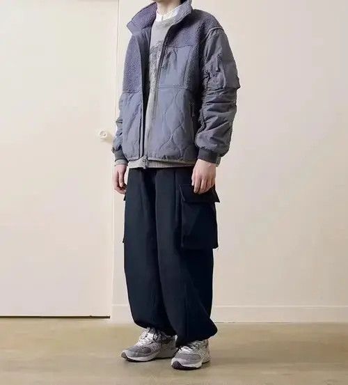 Jean 20AW Indigo Union Japan Navy Worker Oversized Jogger Pants Size US 31 - 4 Thumbnail