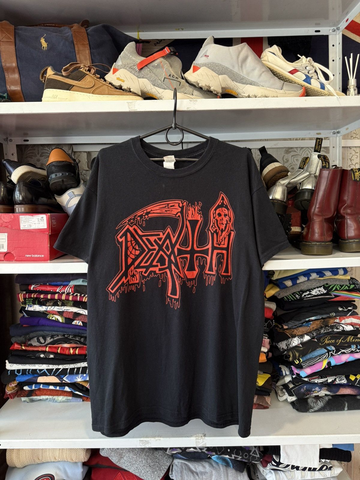 Band Tees Vintage Death 2008 Life Will Never Last Razamataz T-Shirt Size US L / EU 52-54 / 3 - 1 Thumbnail