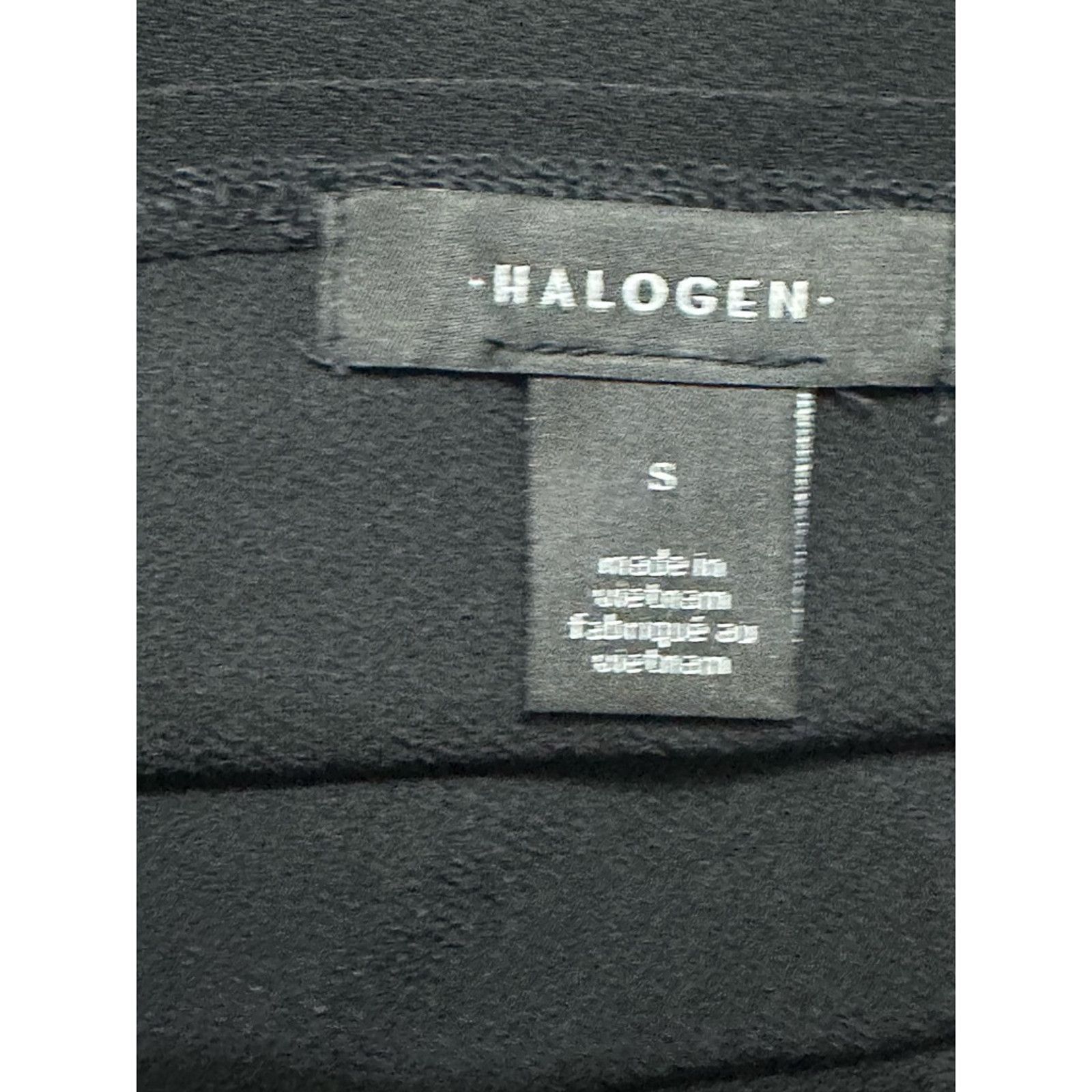 Other Halogen Belted Wrap Dress Midi Short Sleeves Black S NWT Size S / US 4 / IT 40 - 7 Thumbnail