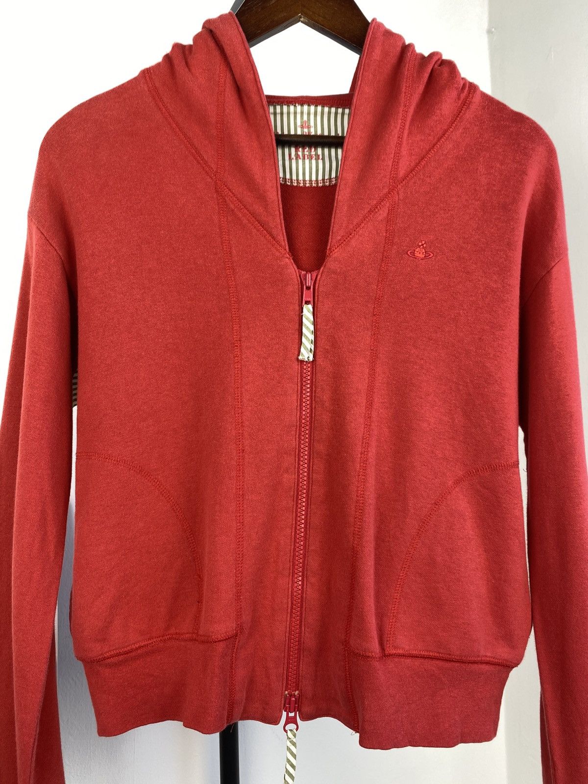 Vivienne Westwood Y2K 2000's Vivienne Westwood Angled Sleeves Cropped Hoodie Size S / US 4 / IT 40 - 2 Thumbnail