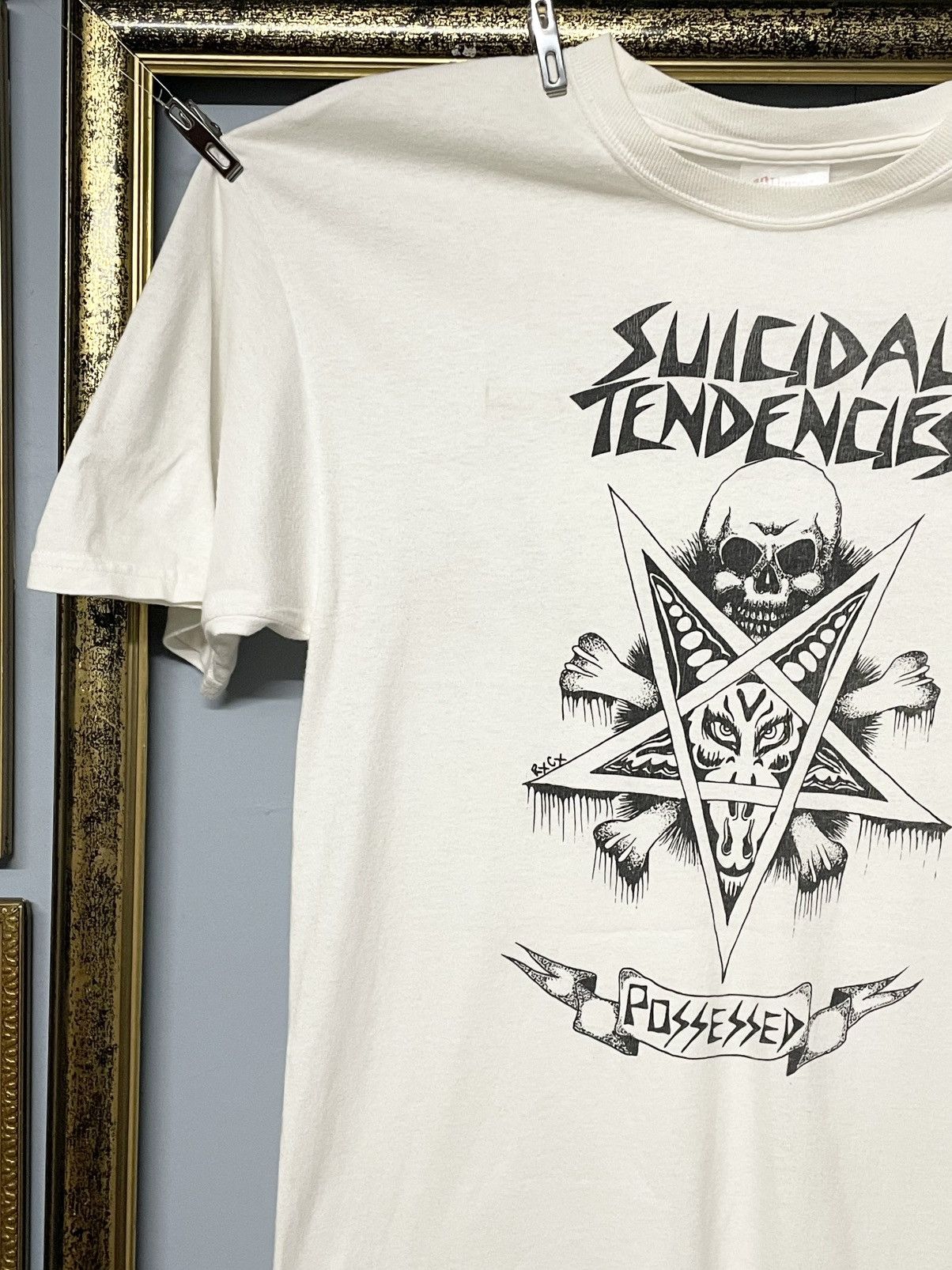 Vintage Vintage 90s Suicidal Tendencies ‘Possessed’ Og Skull Tshirt Size US M / EU 48-50 / 2 - 4 Thumbnail