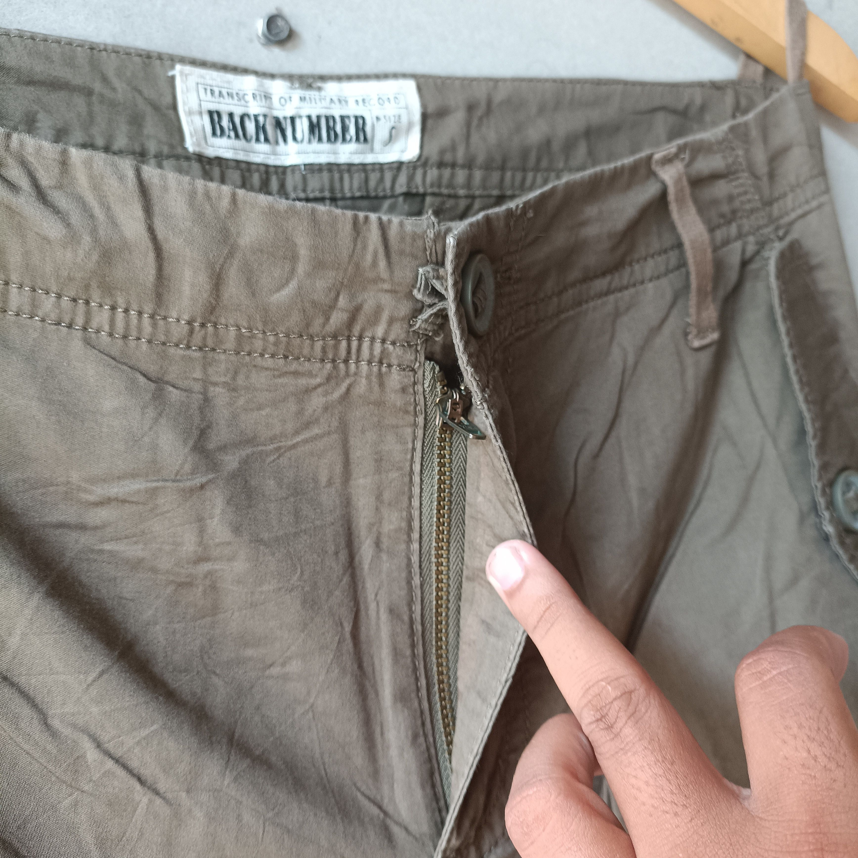 Japanese Brand Back Number Cargo Pants Transcript Of Military Record Size US 30 / EU 46 - 4 Thumbnail