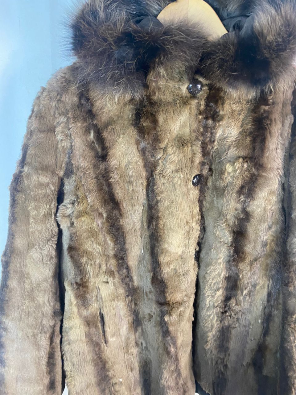 Balmain Balmain paris reversible fur/silk button up hoodie jacket Size M / US 6-8 / IT 42-44 - 3 Thumbnail