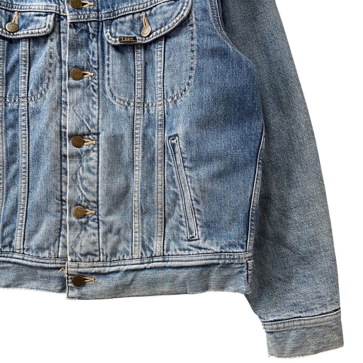 Lee 80s Vintage Lee Storm Riders - Blanket Lined Denim Trucker Size US M / EU 48-50 / 2 - 6 Thumbnail