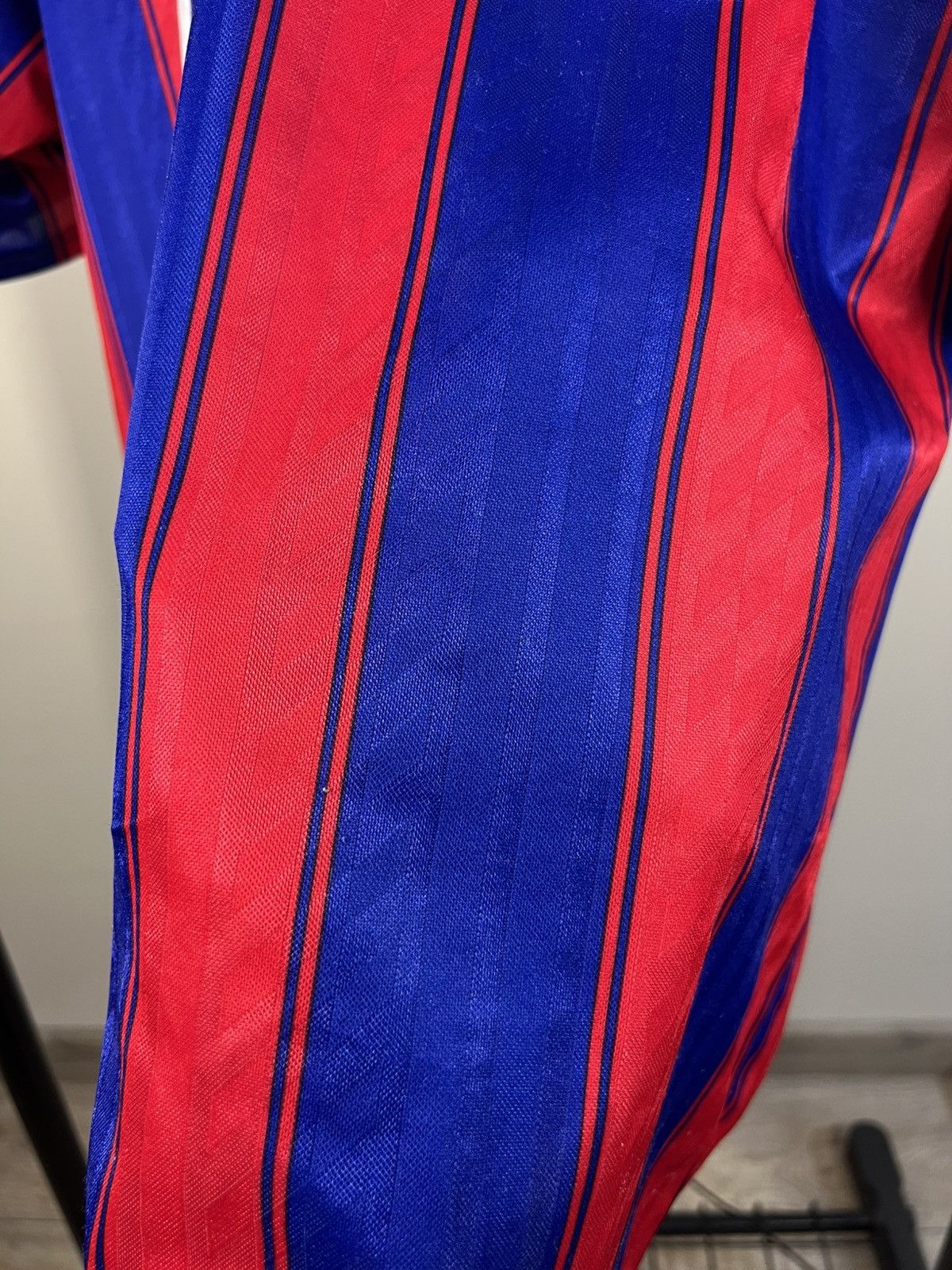 Adidas Bayern Munich 1995 Soccer #18 Klinsmann Adidas Jersey Sz L Size US L / EU 52-54 / 3 - 5 Thumbnail