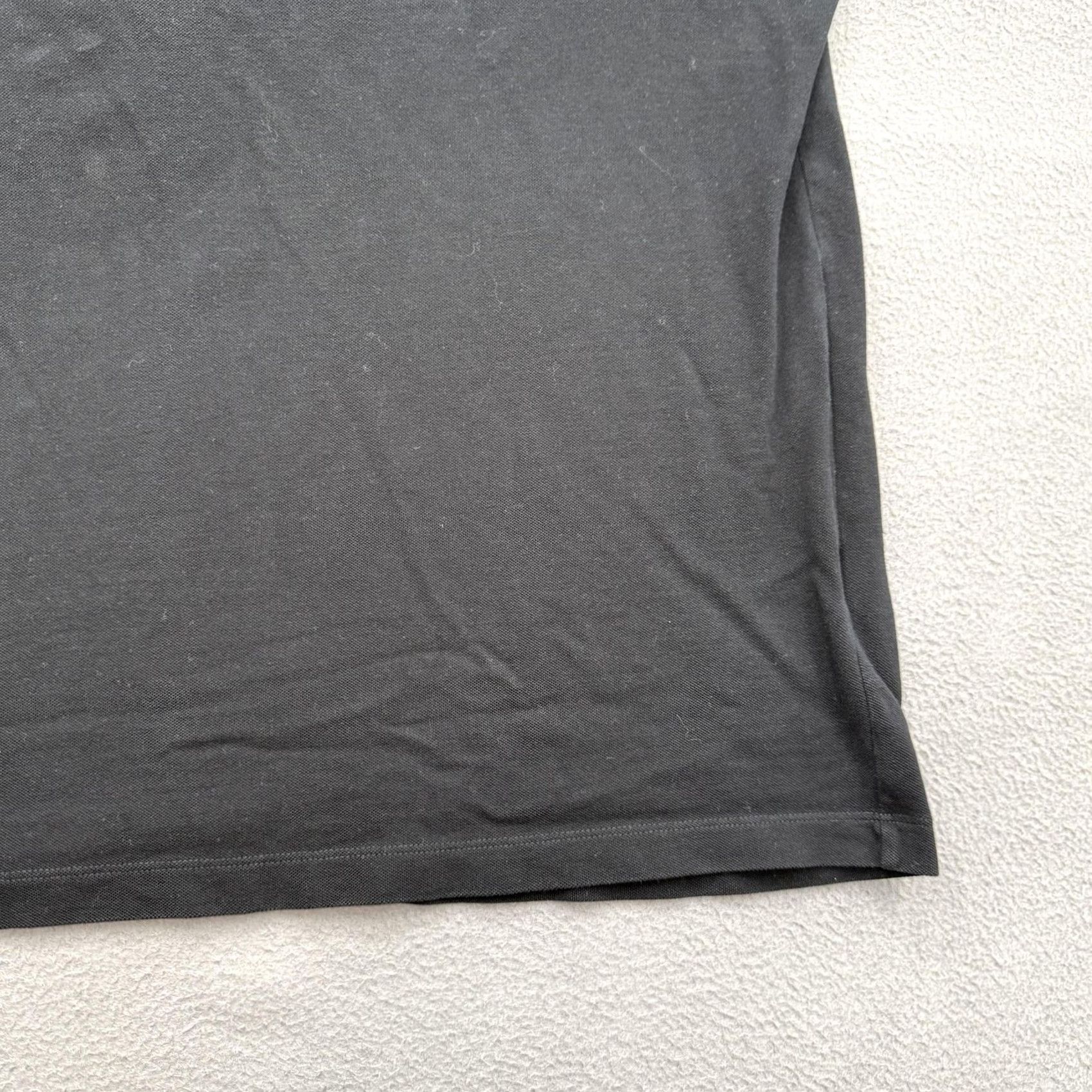 Lacoste Lacoste Polo Shirt Mens 3XL Black Contrast Collar Cotton Croc Logo Casual Size US XXL / EU 58 / 5 - 7 Thumbnail