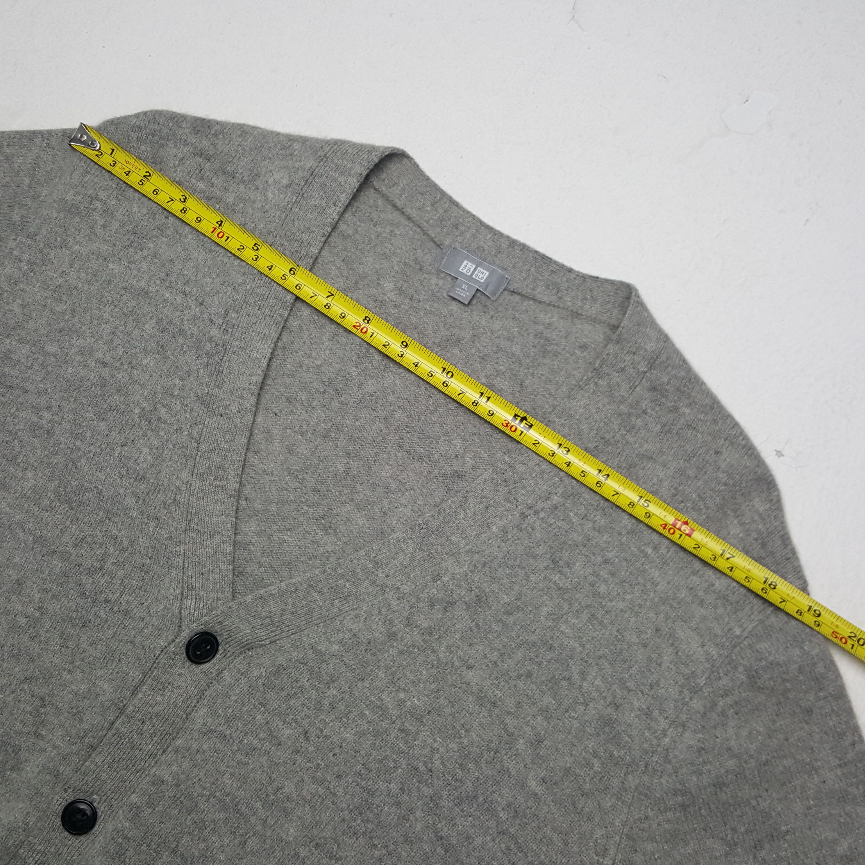 Uniqlo × Vintage Vintage Uniqlo Wool Cardigan Sweatshirt Size US M / EU 48-50 / 2 - 5 Thumbnail