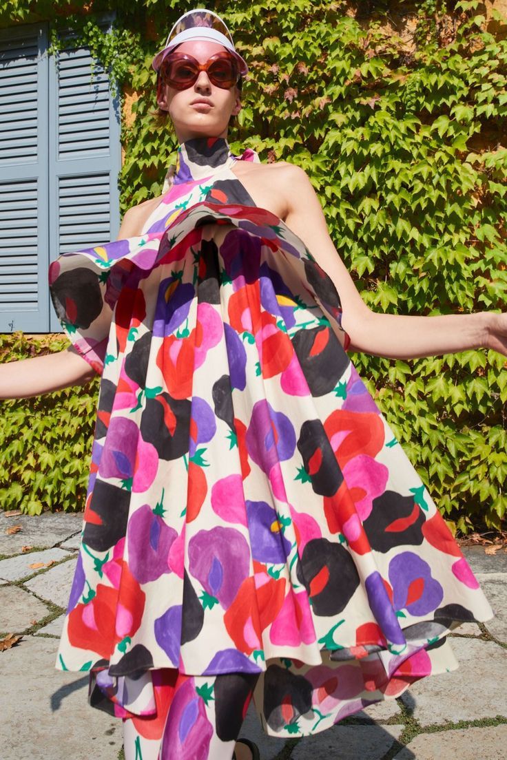 La DoubleJ La Double J Floral All Over Print Dress (M) Size M / US 6-8 / IT 42-44 - 9 Thumbnail