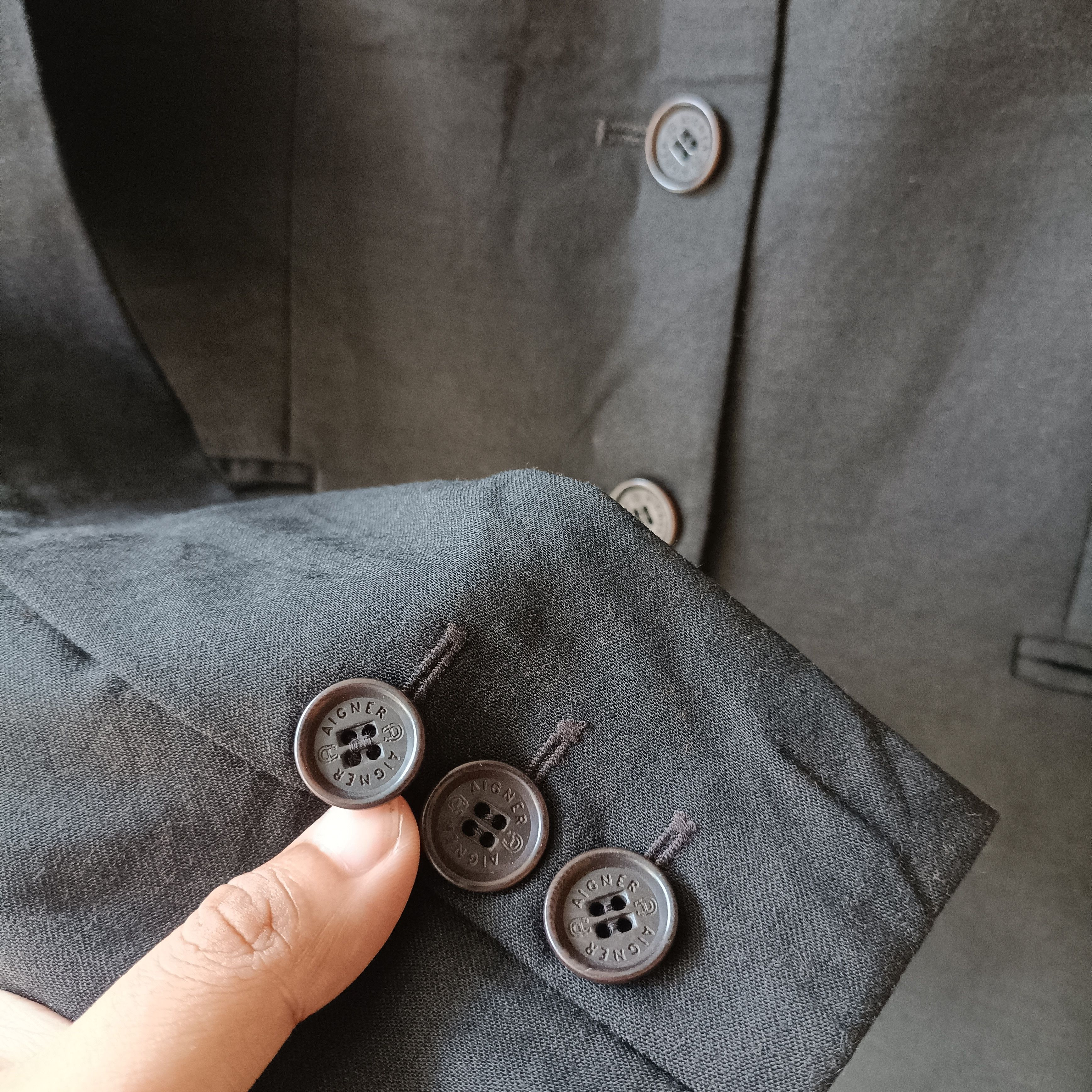 Aigner Aigner wool blazer black Size M / US 6-8 / IT 42-44 - 5 Thumbnail