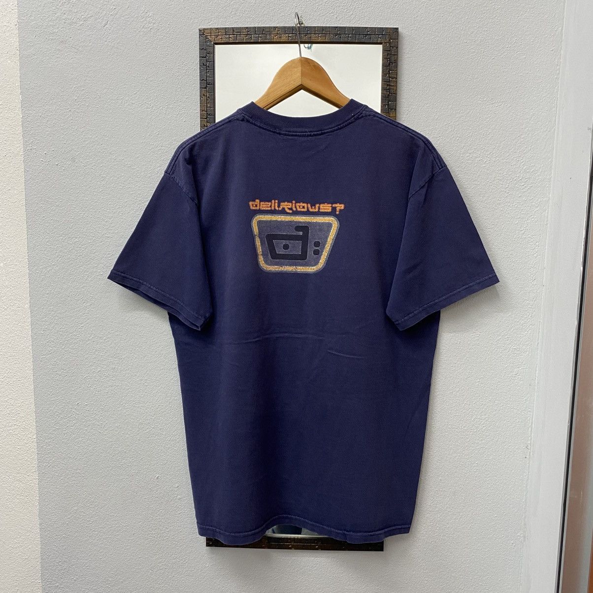 Band Tees Vintage 90s DELIRIOUS? Mezzamorphis Album Band Tee Size US L / EU 52-54 / 3 - 6 Thumbnail