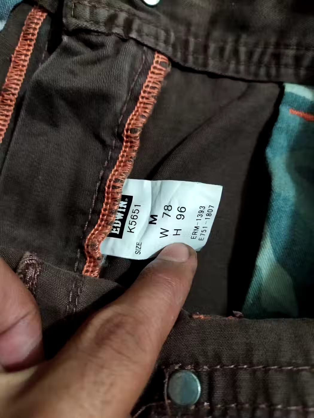 Edwin Edwin 505 Pants bush Cargo Multi pocket Flare Size US 32 / EU 48 - 10 Thumbnail