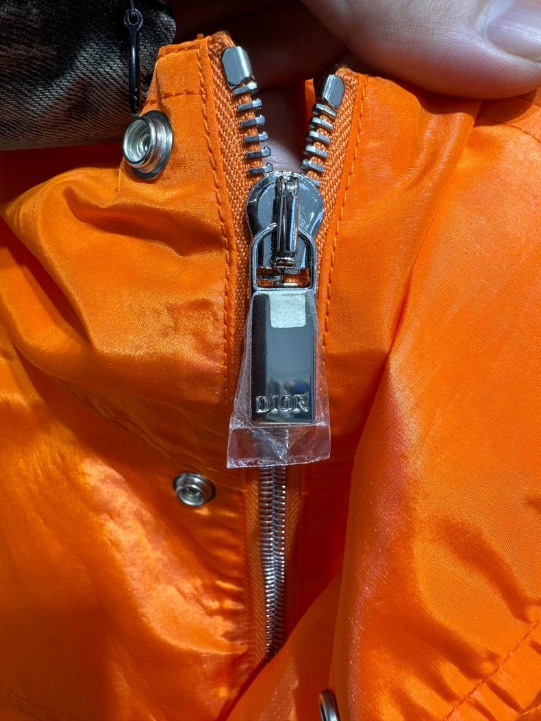 Dior Dior Orange old flower logo stitching half-zipper jacket 25 Size US S / EU 44-46 / 1 - 5 Thumbnail