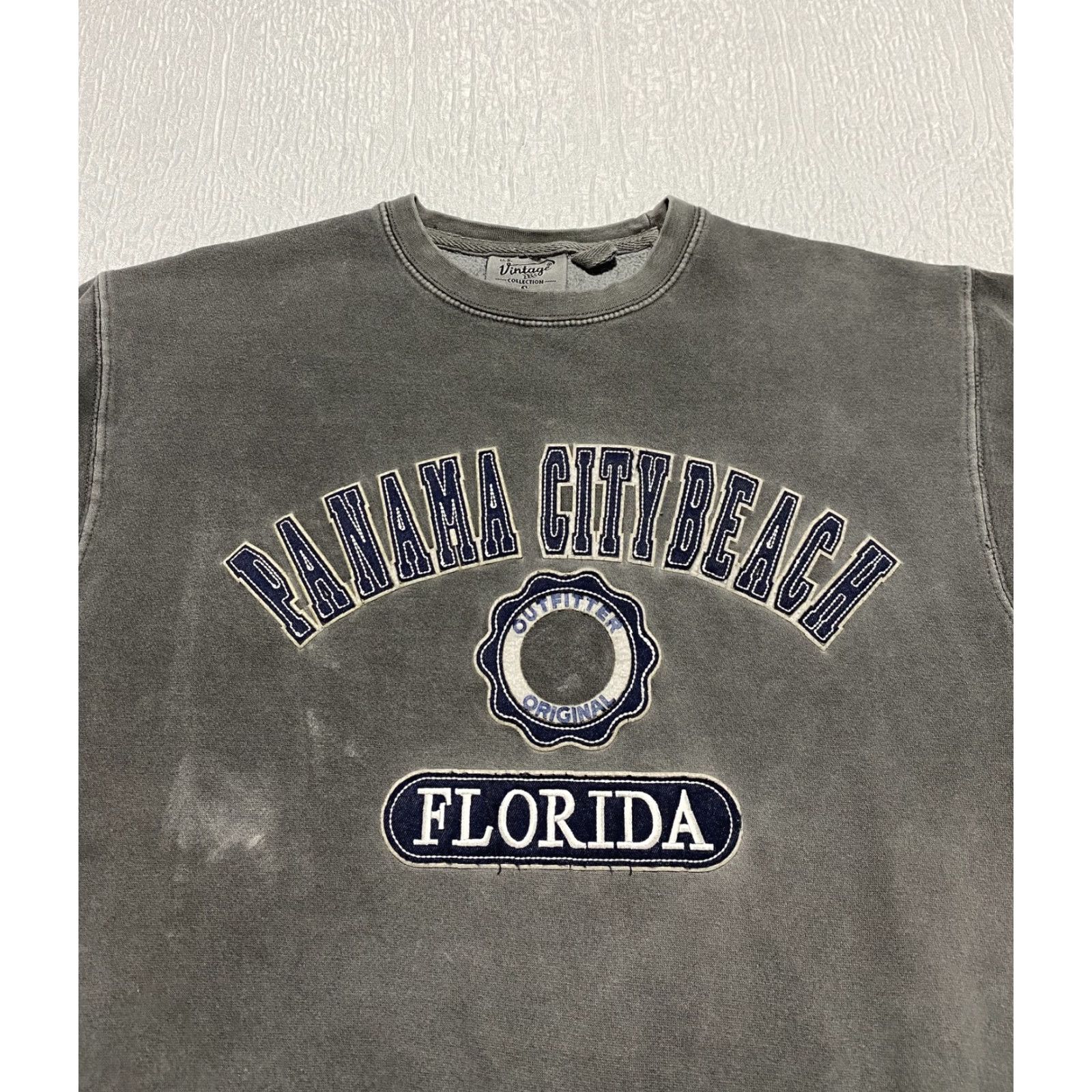 Vintage Panama City Beach Sweatshirt Mens Small Gray Florida Crewneck Pullover Casual Size US S / EU 44-46 / 1 - 7 Thumbnail