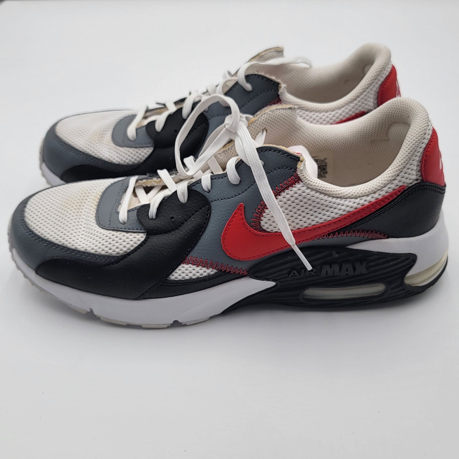 Nike Nike Air Max Excee White University Red - Men's Size 11 Size US 11 / EU 44 - 2 Thumbnail