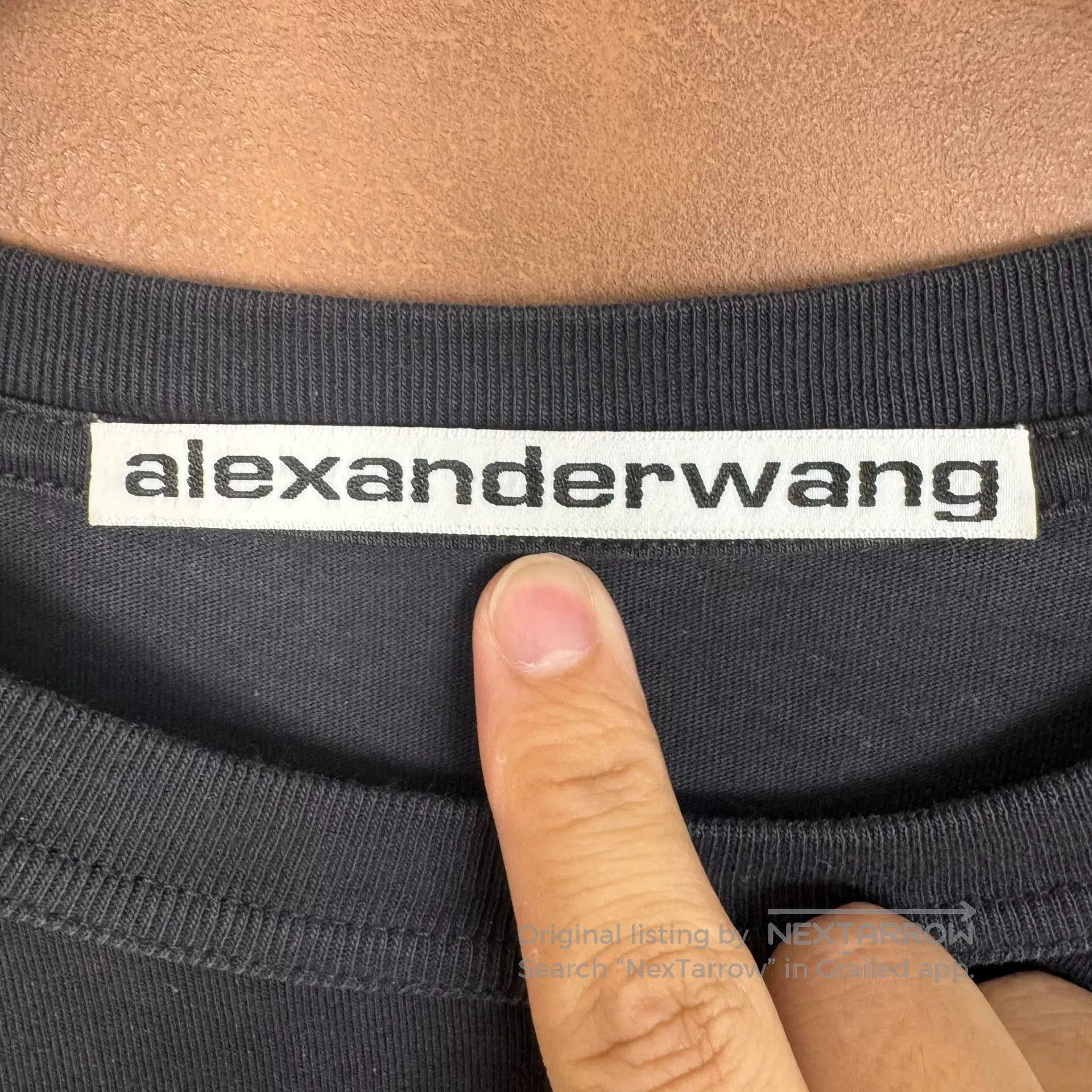 Japanese Brand Alexander Wang Tie-Dye Distressed Short-Sleeve. Size US L / EU 52-54 / 3 - 5 Thumbnail
