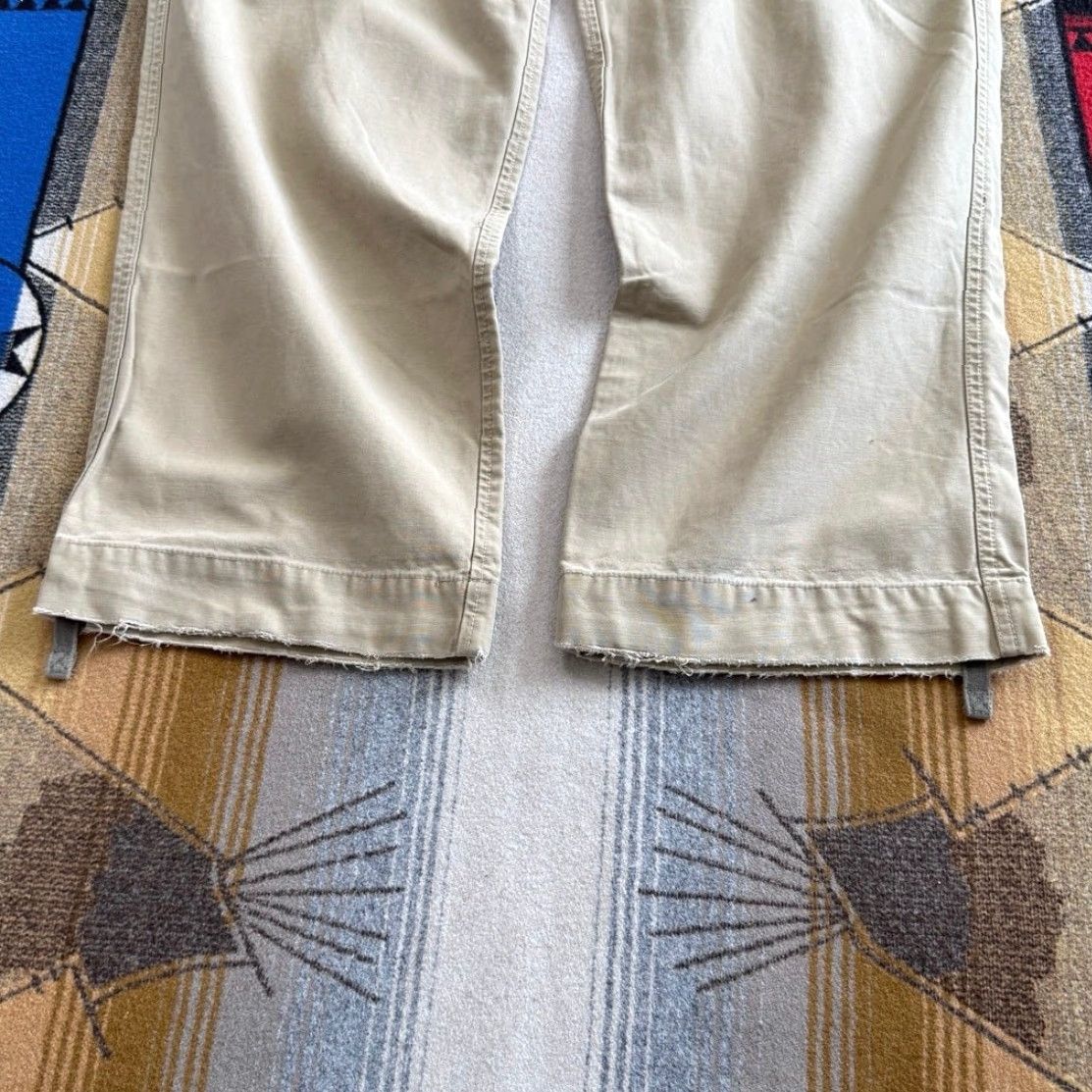 Abercrombie & Fitch VINTAGE Abercrombie & Fitch Paratrooper Cargo Pants Mens 32x32 Tan Solid Cargo Pants Men 32x32 Y2K Grunge Skate 90s Summer Fall Winter Spring Mens Size US 32 / EU 48 - 7 Thumbnail