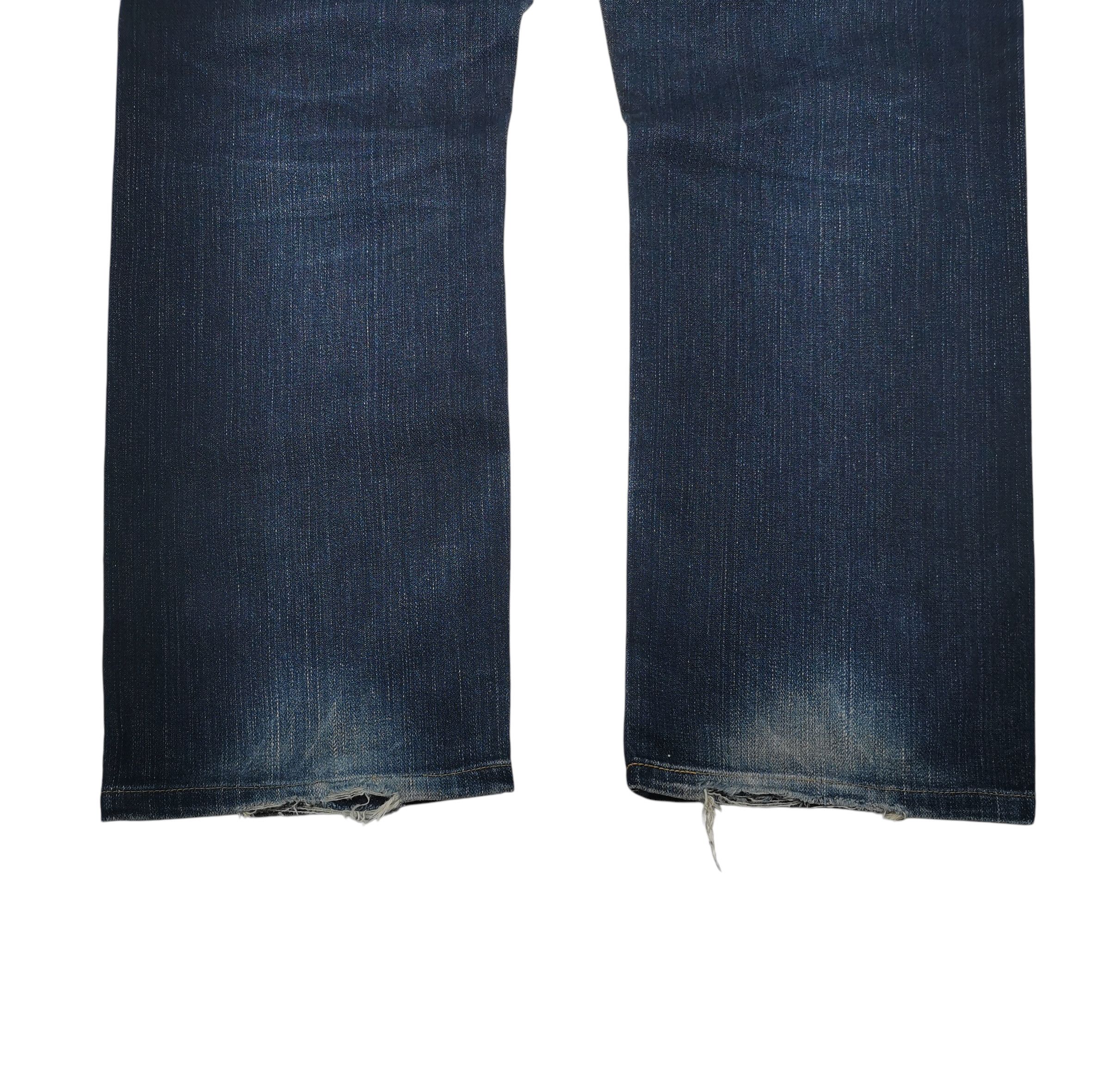 Japanese Brand × Jean × Self Edge Back Number Selvedge Jeans Size US 34 / EU 50 - 9 Thumbnail