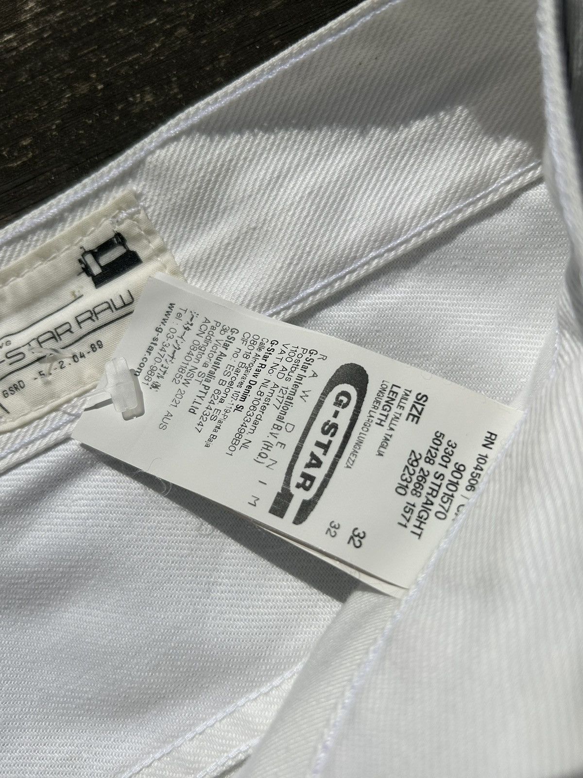 G-Star G-Star Raw Custom Jeans Size US 32 / EU 48 - 8 Thumbnail