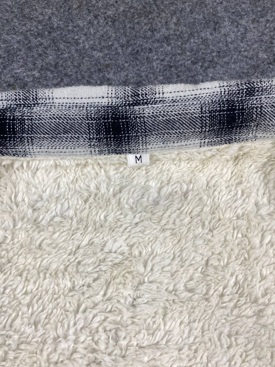 Japanese Brand japanese brands shadow plaid shirt fleece lining Size US M / EU 48-50 / 2 - 6 Thumbnail