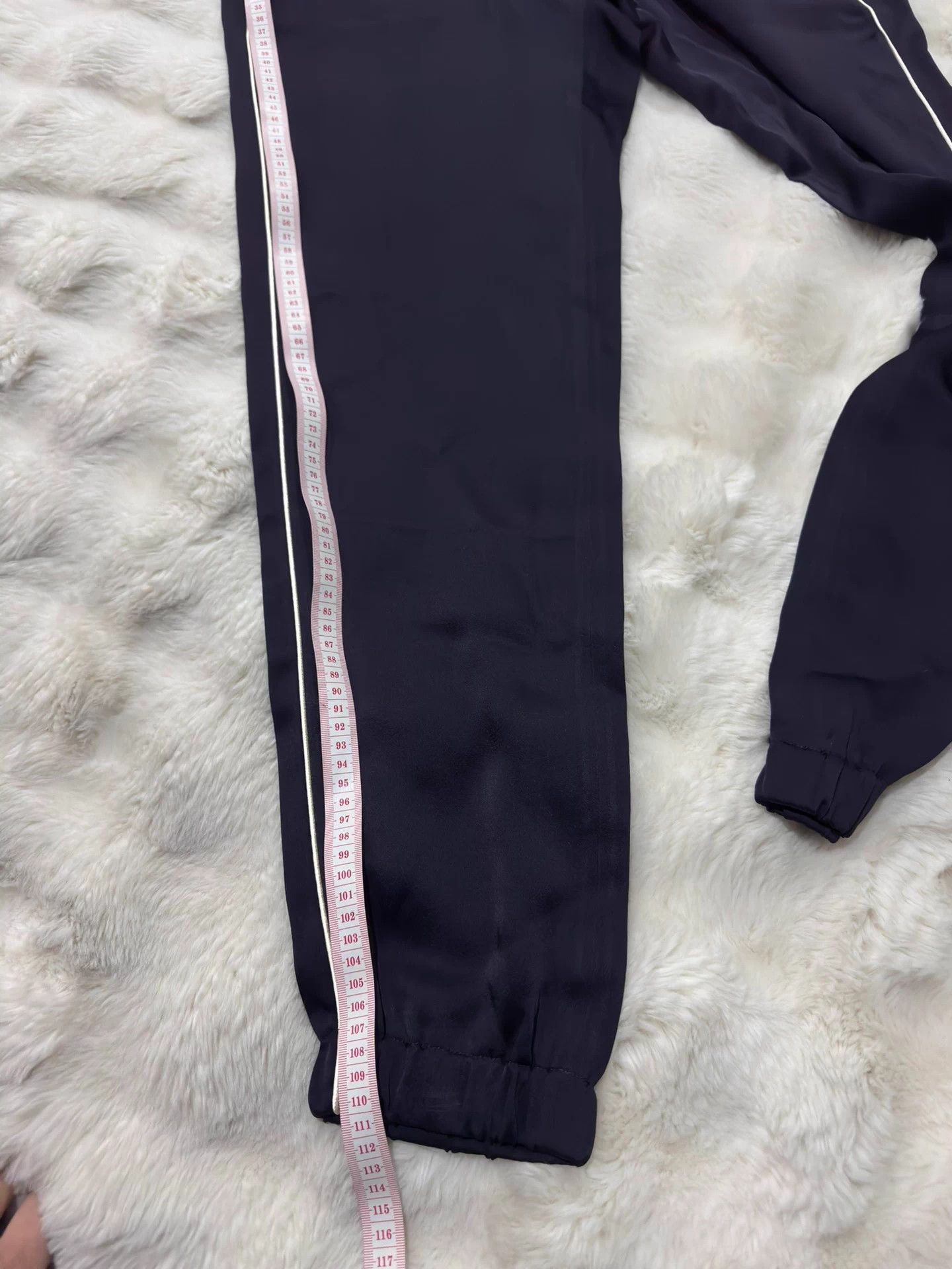 Yves Saint Laurent YSL Satin Navy Blue Chinos 50 Size US 34 / EU 50 - 9 Thumbnail