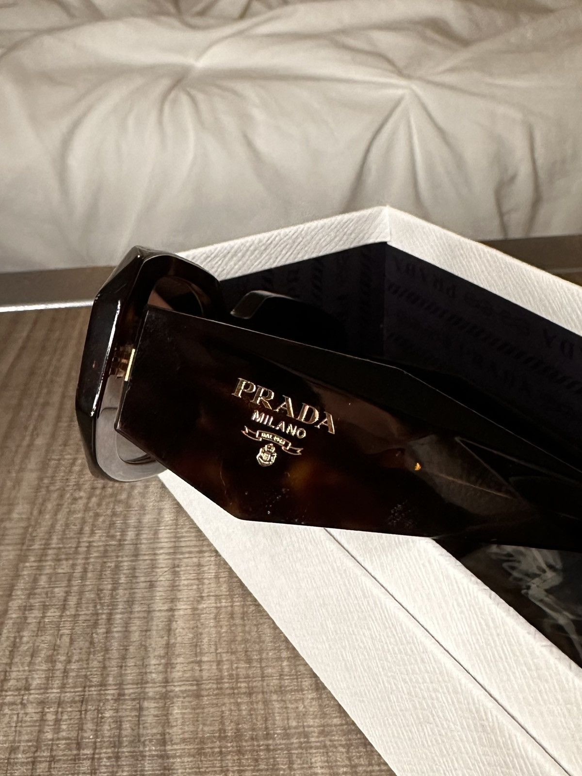 Prada PRADA Women's PR 17WS Rectangle Sunglasses Size ONE SIZE - 9 Thumbnail