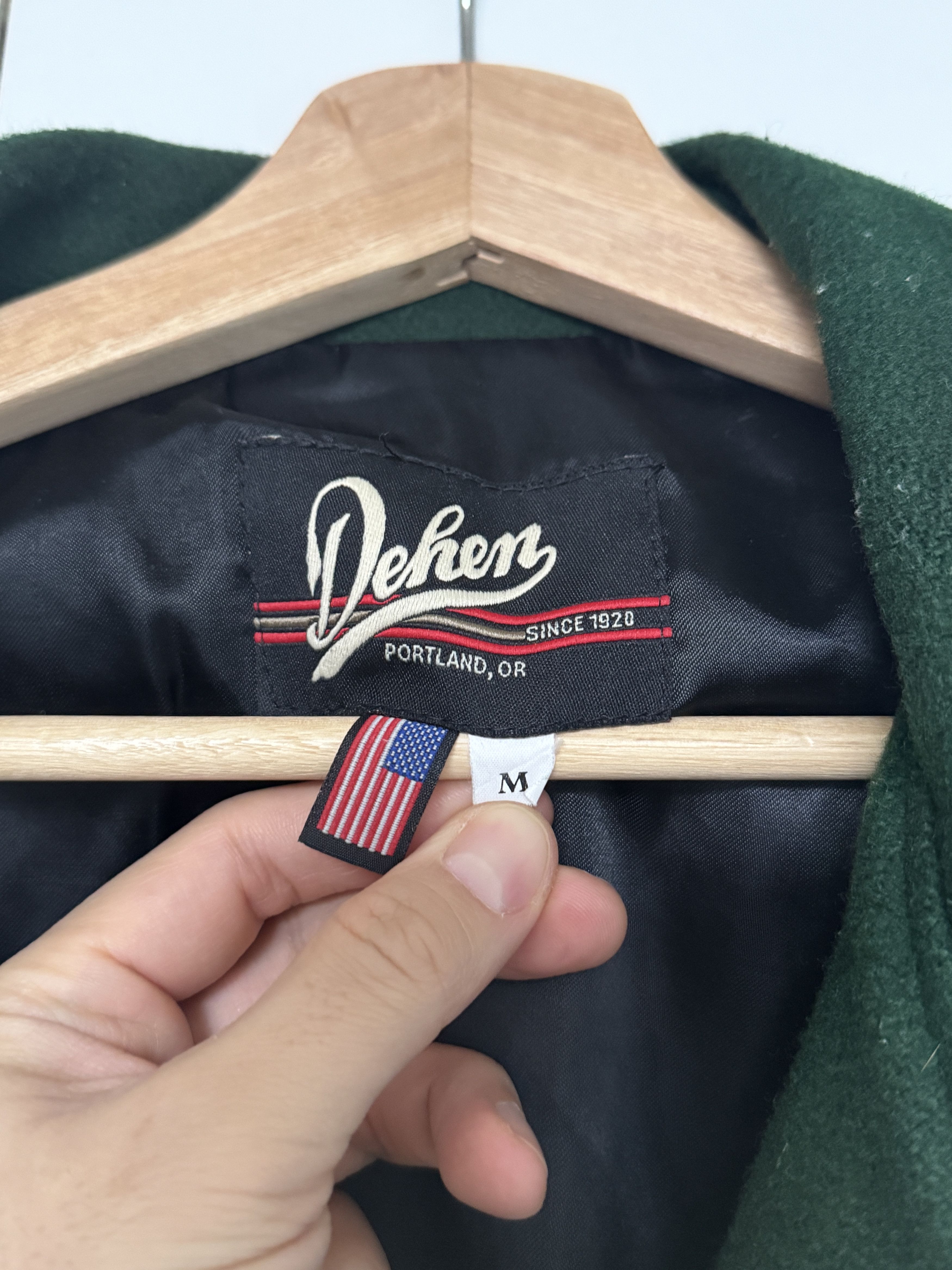 Dehen 1920 Dehen Leather Varsity Jacket Size US M / EU 48-50 / 2 - 3 Thumbnail