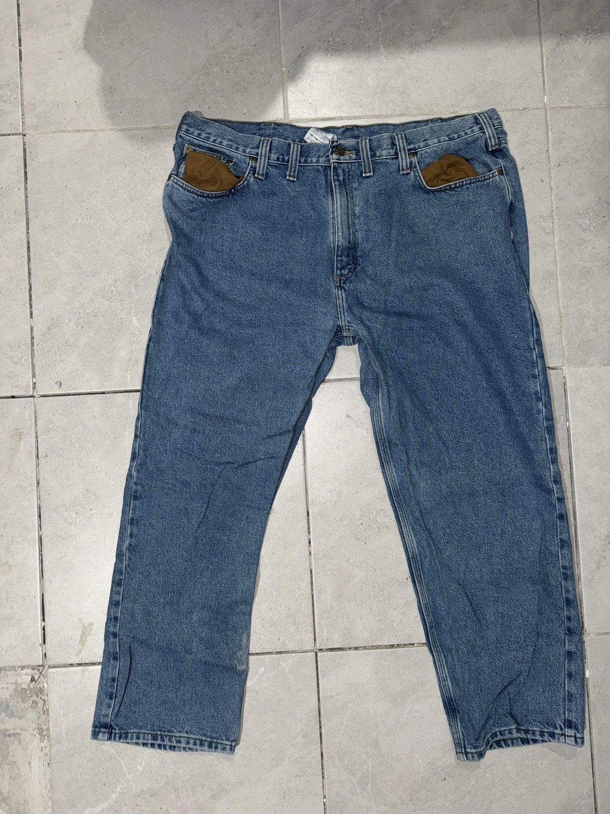Carhartt Carhartt Jeans relaxed fit 44 x 30, blue denim Size US 30 / EU 46 - 7 Thumbnail