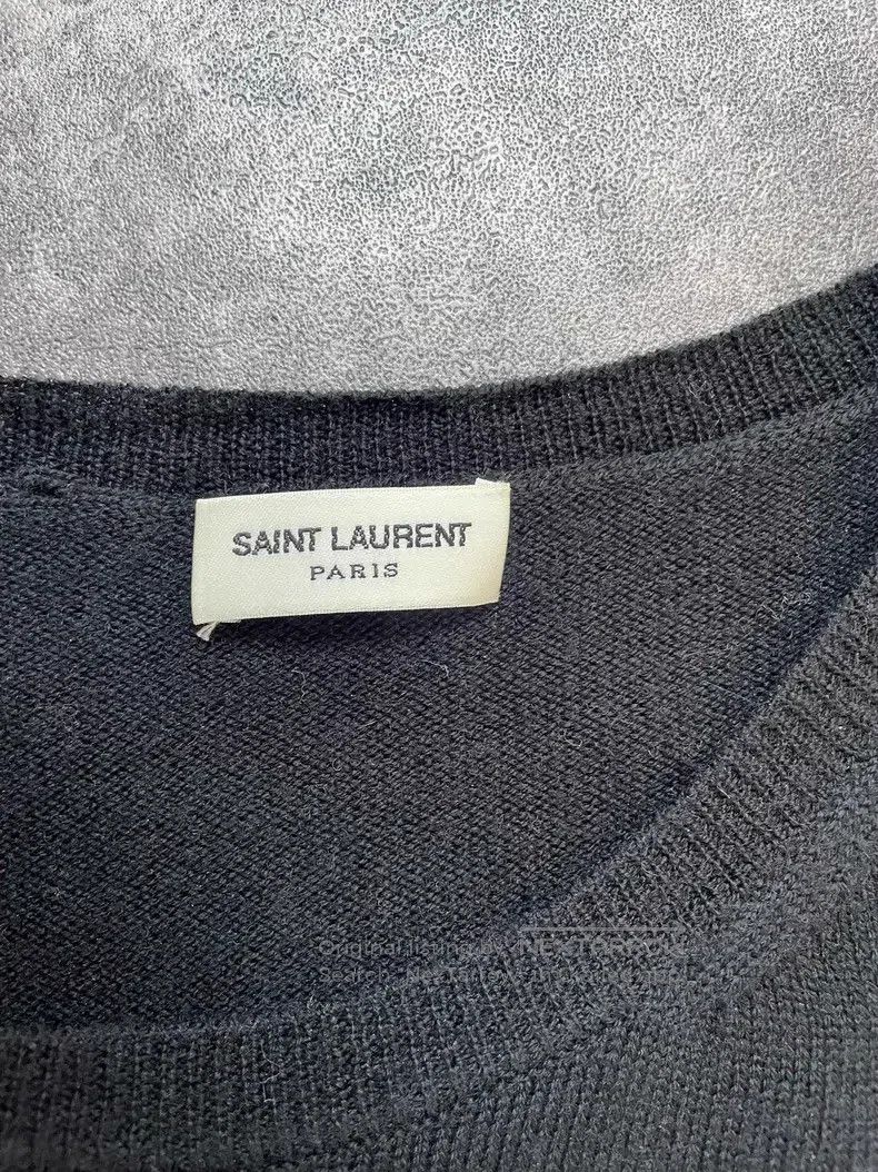 Saint Laurent Paris Saint Laurent Paris Medal applique embroidery sweater Size US S / EU 44-46 / 1 - 6 Thumbnail