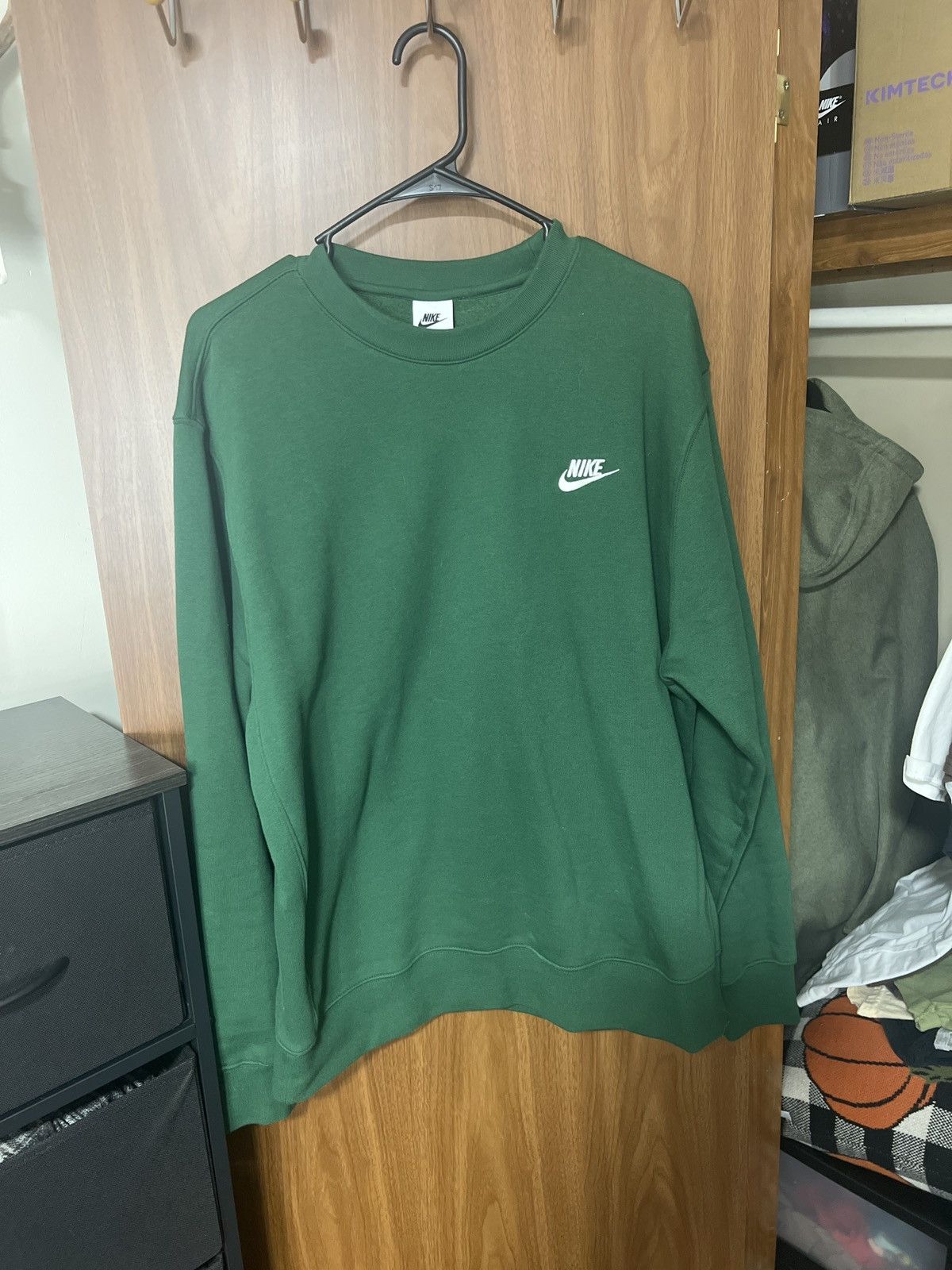 Nike Green Nike Crewneck Size US L / EU 52-54 / 3 - 1 Preview