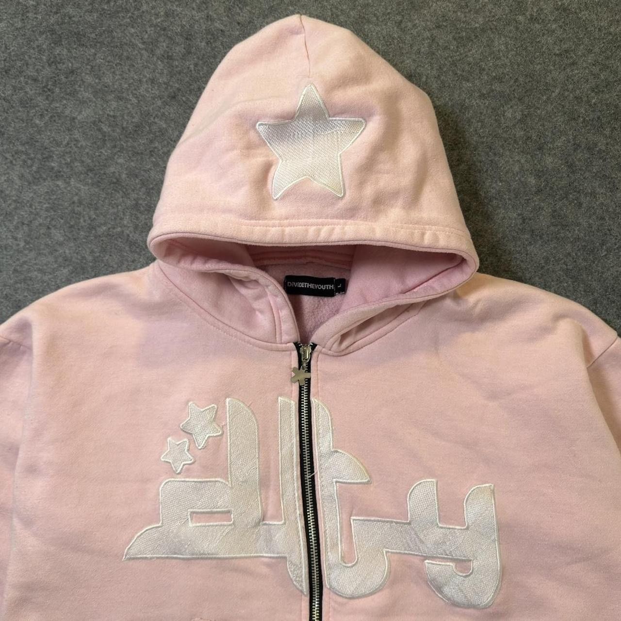 Divide The Youth Divide the Youth Pink Zip-Up Hoodie Size US L / EU 52-54 / 3 - 3 Thumbnail