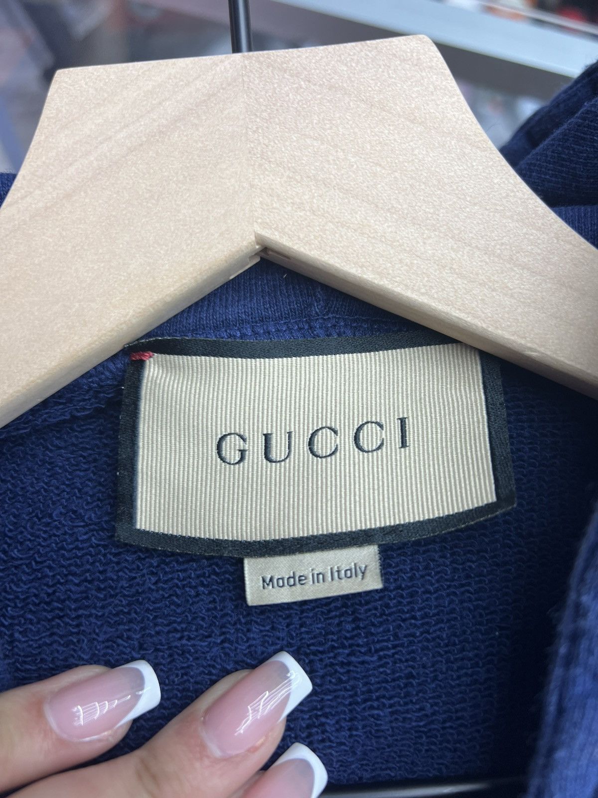 Gucci Gucci Crop Top Hoodie Size L / US 10 / IT 46 - 5 Thumbnail