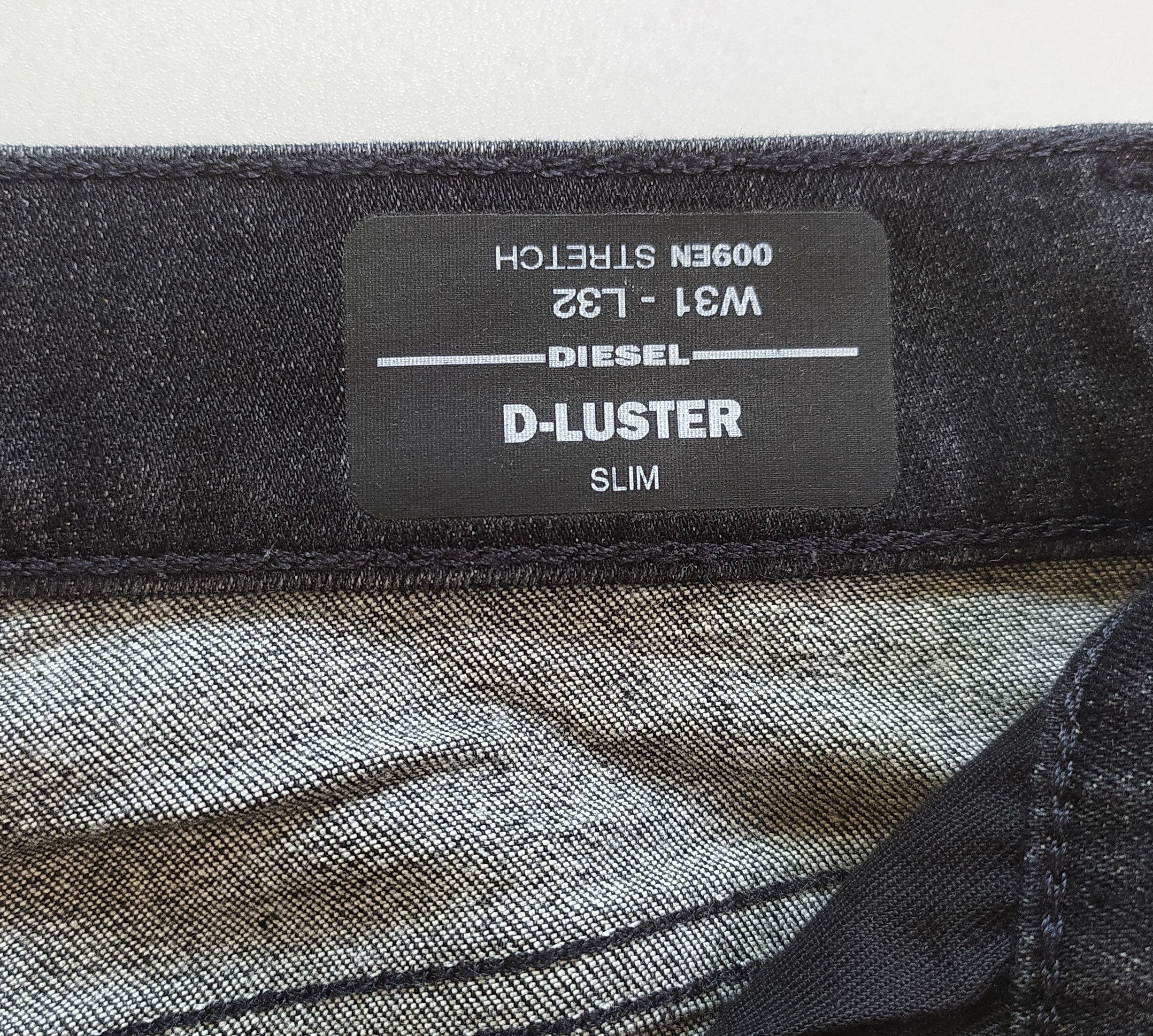 Diesel Diesel D-LUSTER-009EN Men's Jeans Free Shipping T/ 9823 Size US 31 - 9 Thumbnail