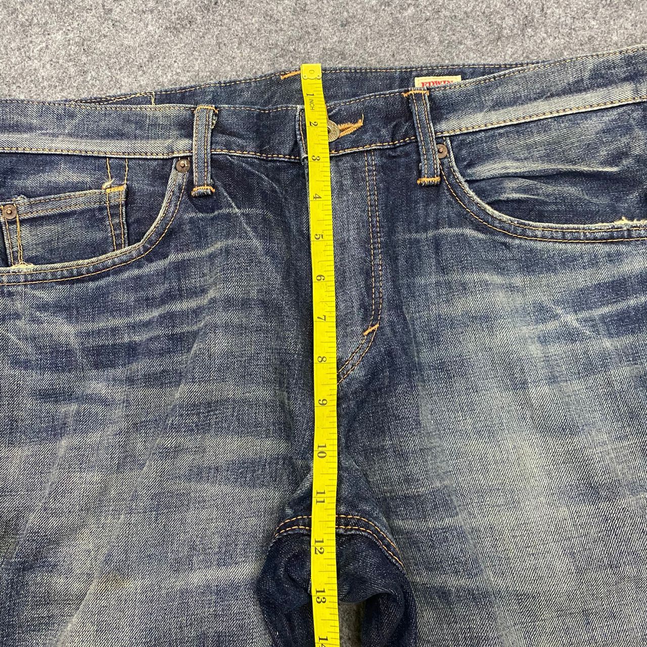 Edwin 💥Flare💥Vintage Edwin 503 Company Denim Jeans Size US 36 / EU 52 - 5 Thumbnail