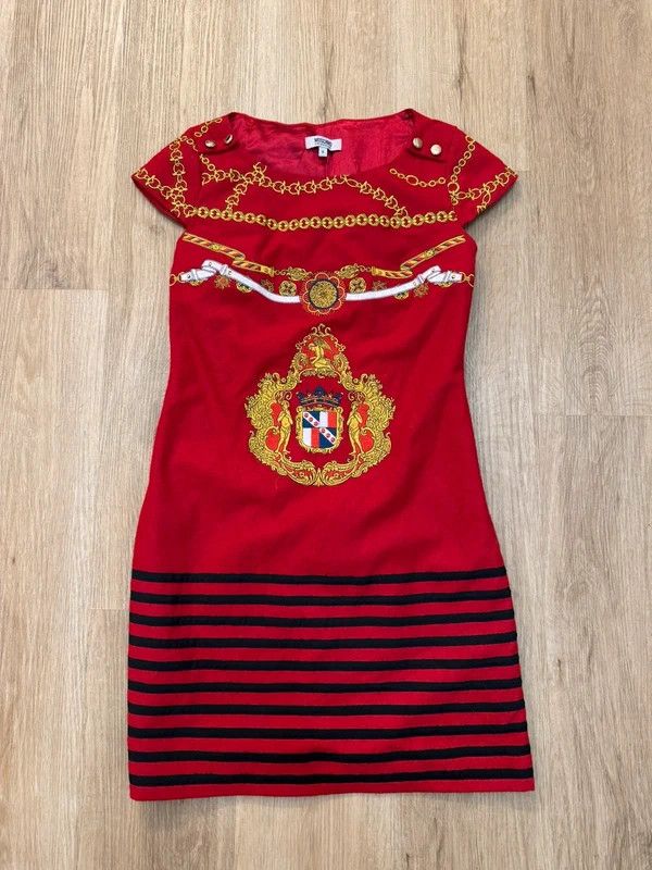 Moschino Moschino Cheap and Chic Rare Vintage Mini Dress Baroque S Size S / US 4 / IT 40 - 1 Thumbnail