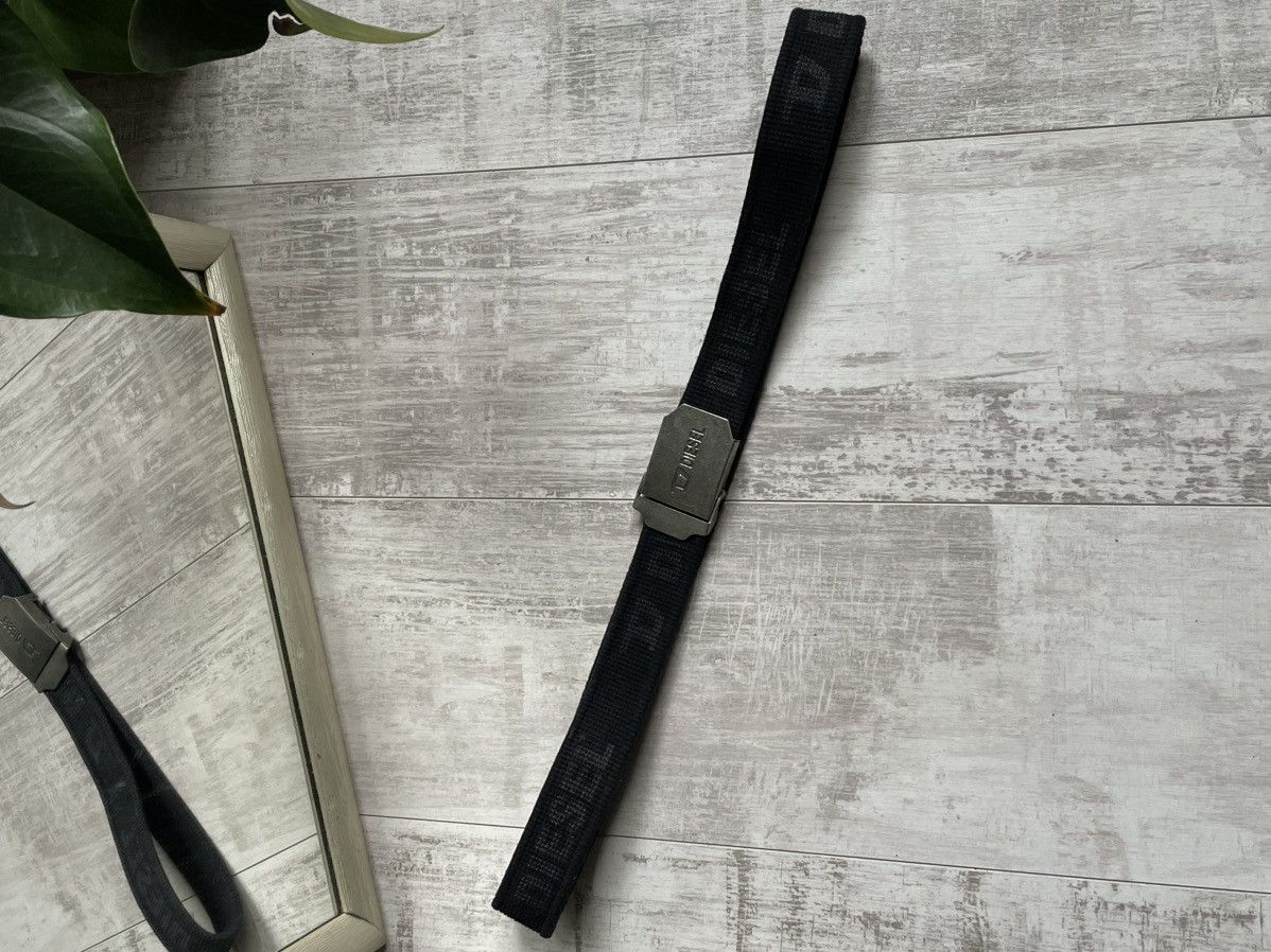 Diesel Vintage Y2K Diesel 00’s Belt Monogram Black RARE Size ONE SIZE - 2 Thumbnail