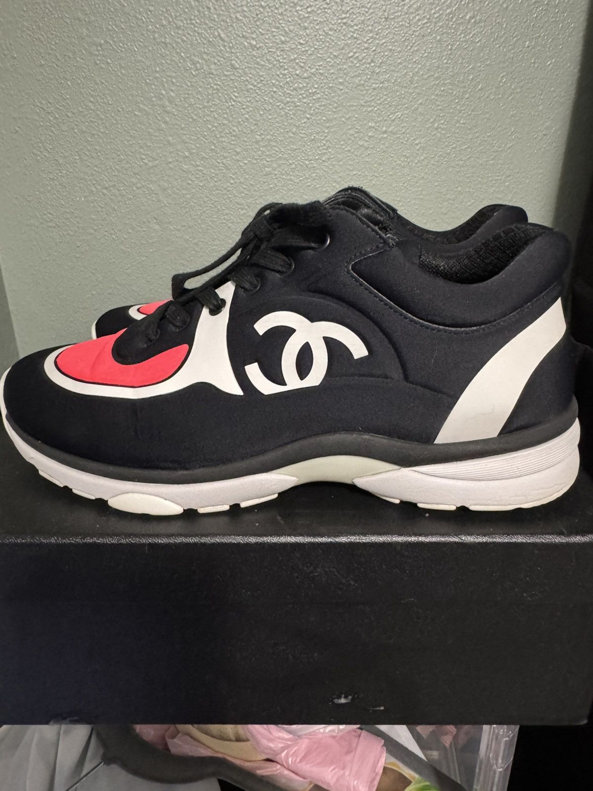 Chanel Chanel InterlockingDouble C Sneakers Size US 9 / IT 39 - 3 Thumbnail
