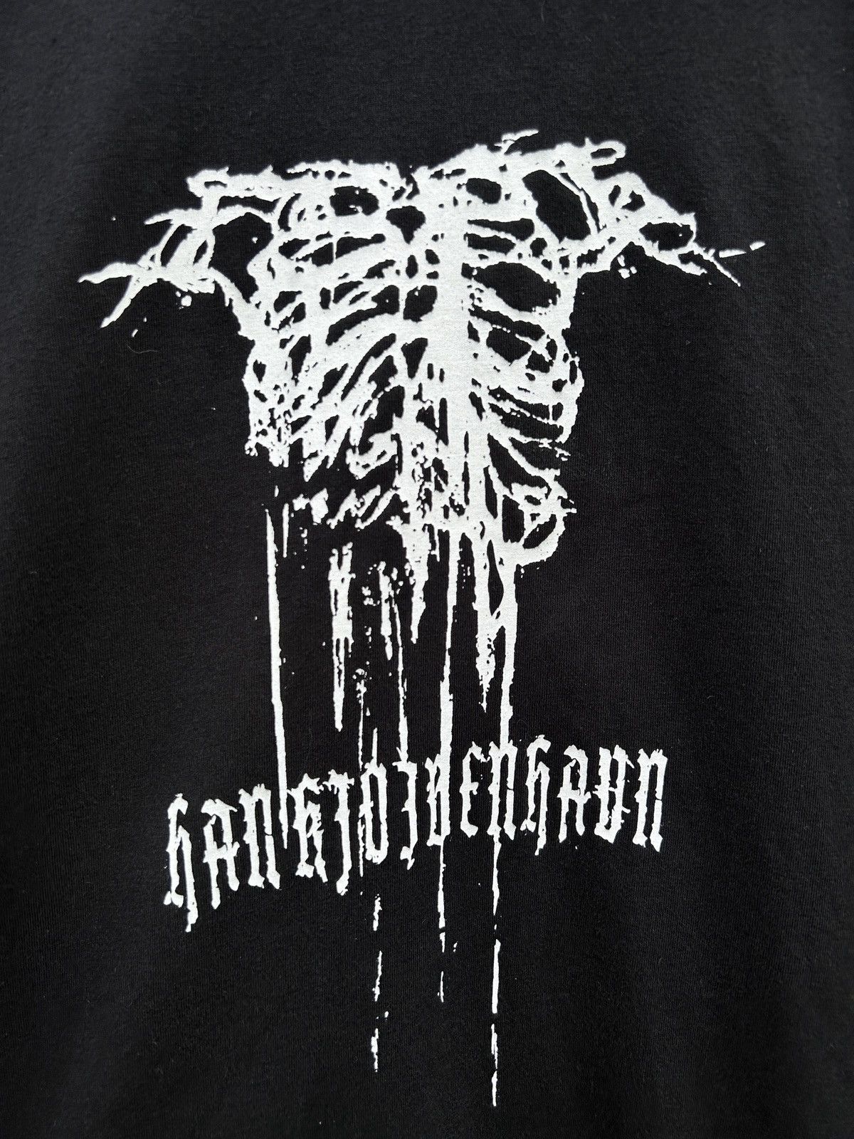 Han Kjobenhavn Han Kjobenhavn Skull Bones Boxy Long Sleeve T-Shirt Size US XXL / EU 58 / 5 - 2 Thumbnail