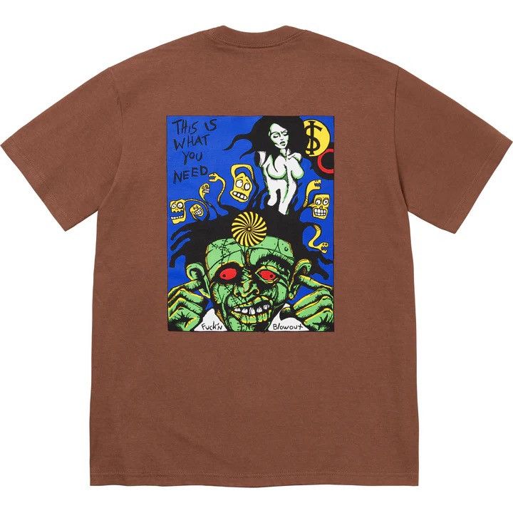 Supreme x Rob Zombie Fuckin Blowout Tee
